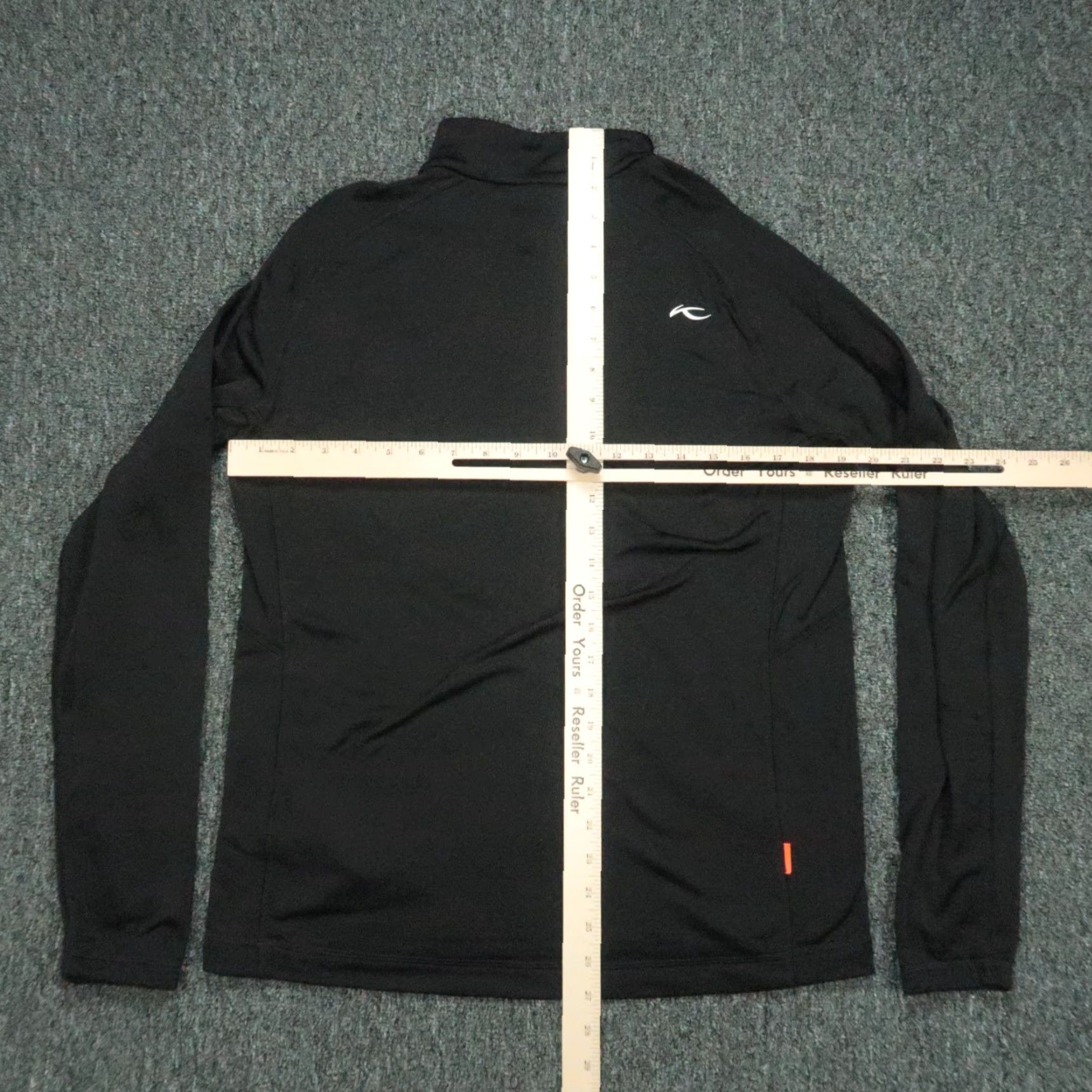 KJUS KJUS Pullover Mens M Black Murray Half Zip Performance Golf Midlayer Shirt Size US M / EU 48-50 / 2 - 6 Thumbnail