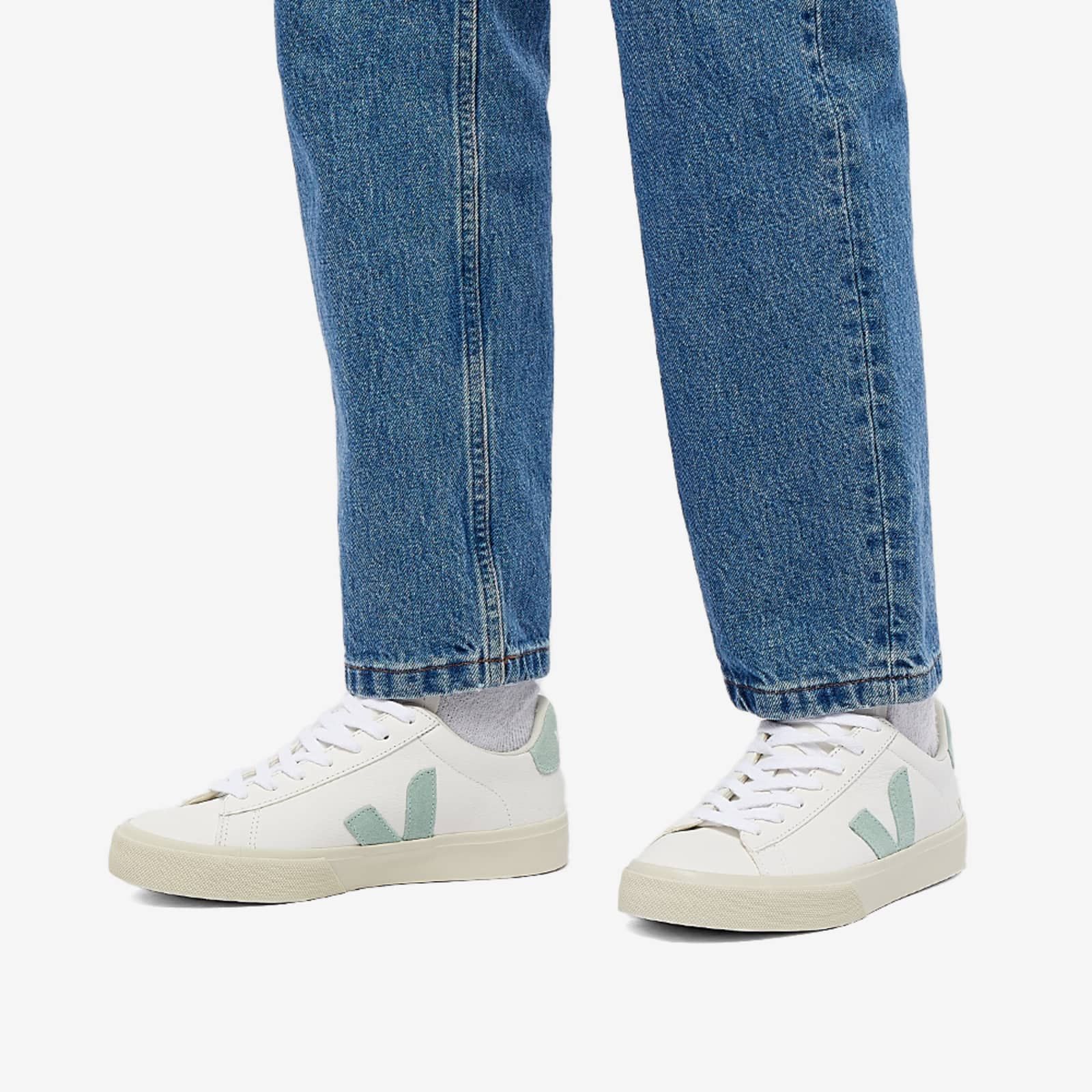 Veja Veja Campo Extra White Matcha CP0502485A EU 40 US 9 Size US 9 / IT 39 - 6 Thumbnail
