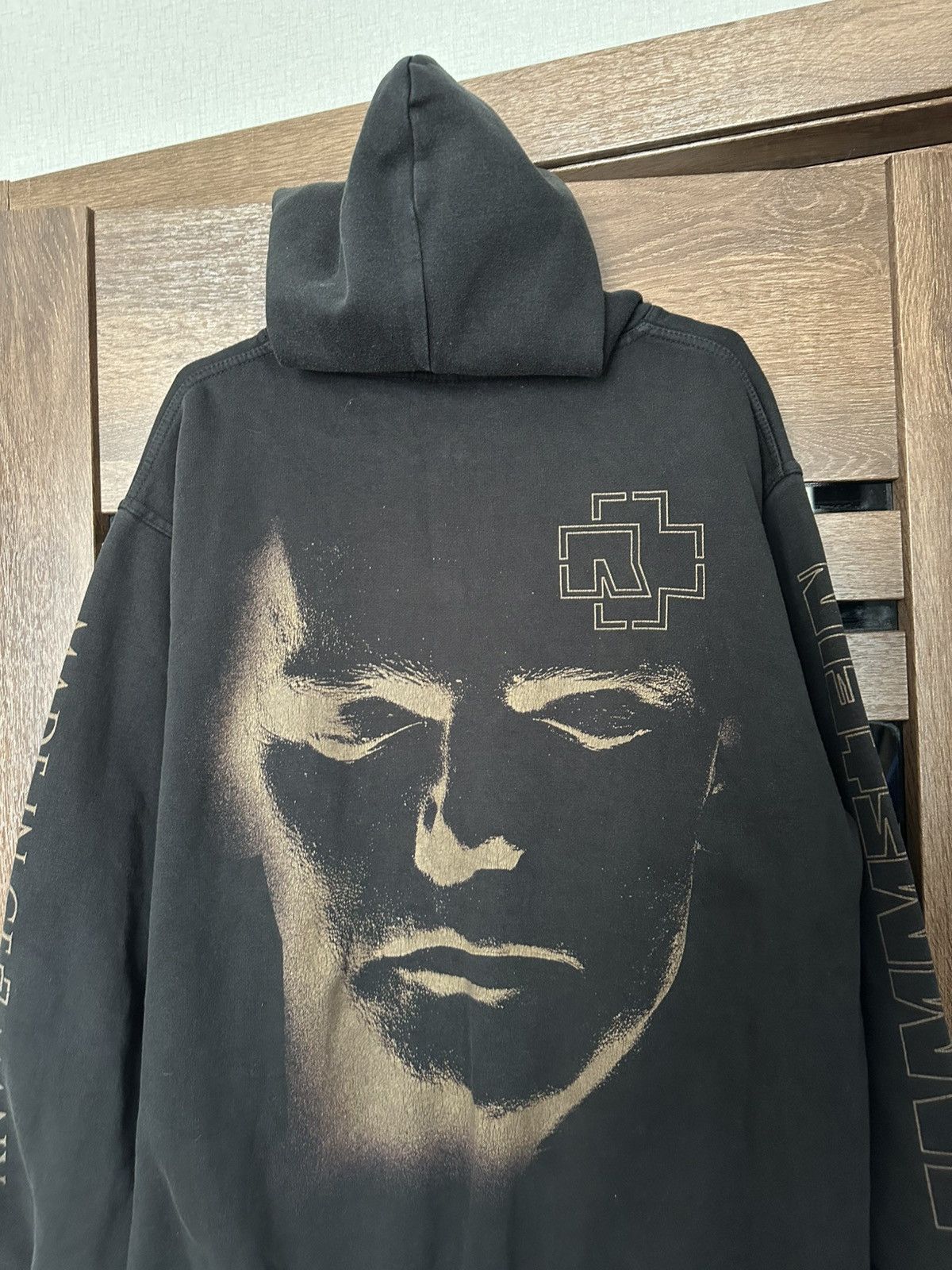Band Tees Rammstein Made In Germany Face Vintage Hoodie Pullover Size US M / EU 48-50 / 2 - 3 Thumbnail