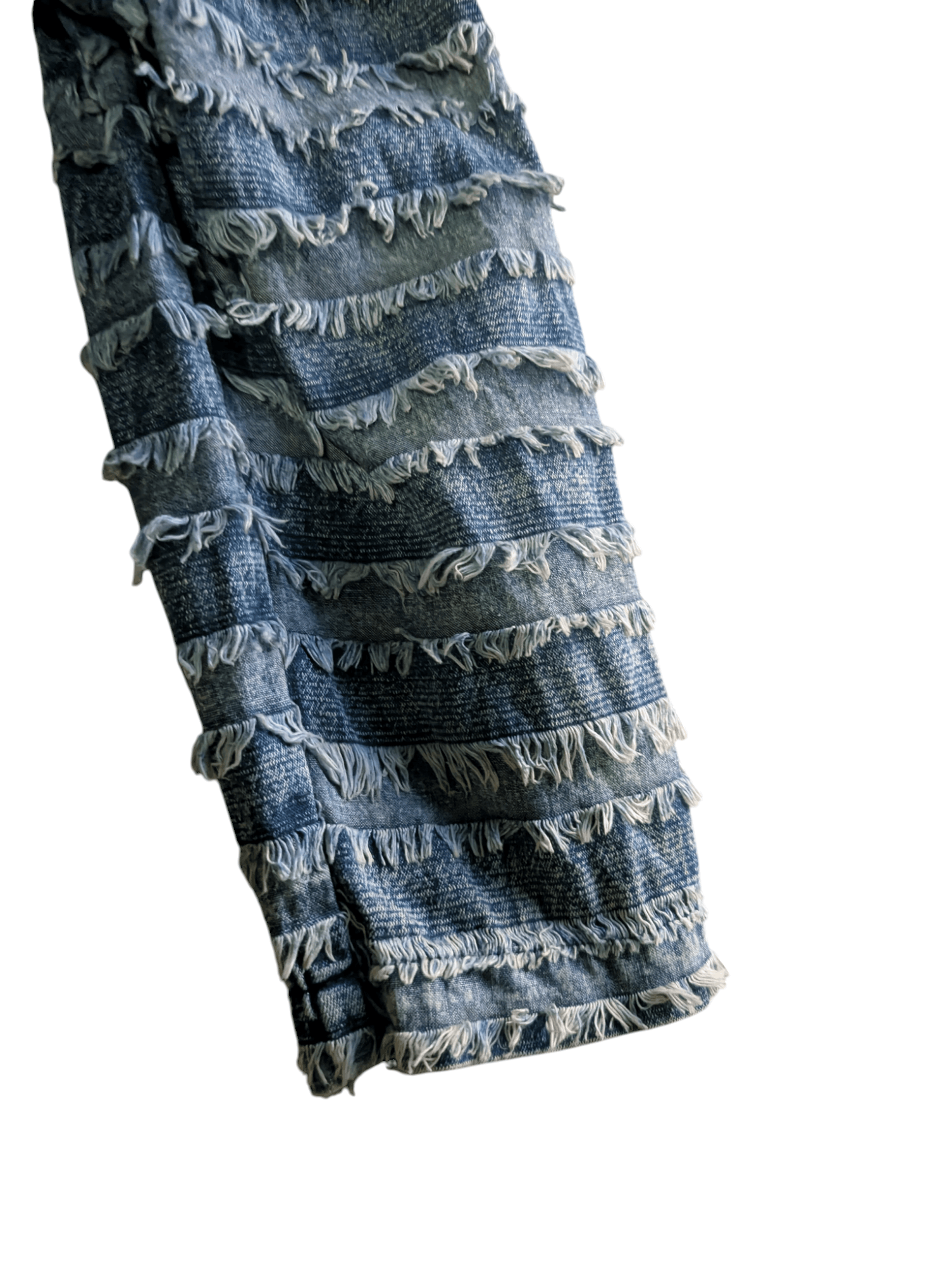 Designer Vintage Fringed Jacket Issey Miyake ,kapital Inspired Size M / US 6-8 / IT 42-44 - 8 Thumbnail