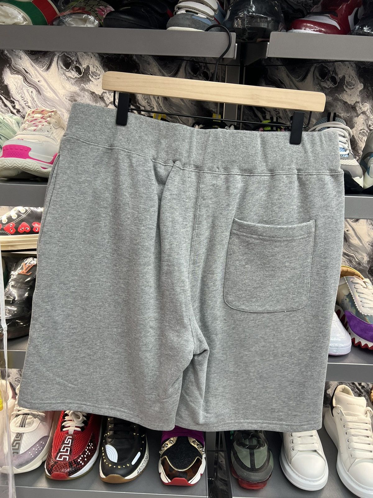 Bape Bape Grey Shorts Size US 36 / EU 52 - 2 Thumbnail
