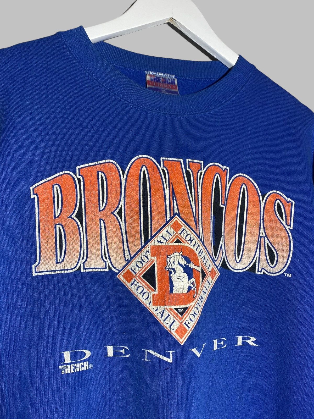 NFL × Vintage 🔥 VINTAGE 90s BRONCOS DENVER CREWNECK SWEATSHIRT RAREB🔥 Size US M / EU 48-50 / 2 - 3 Thumbnail