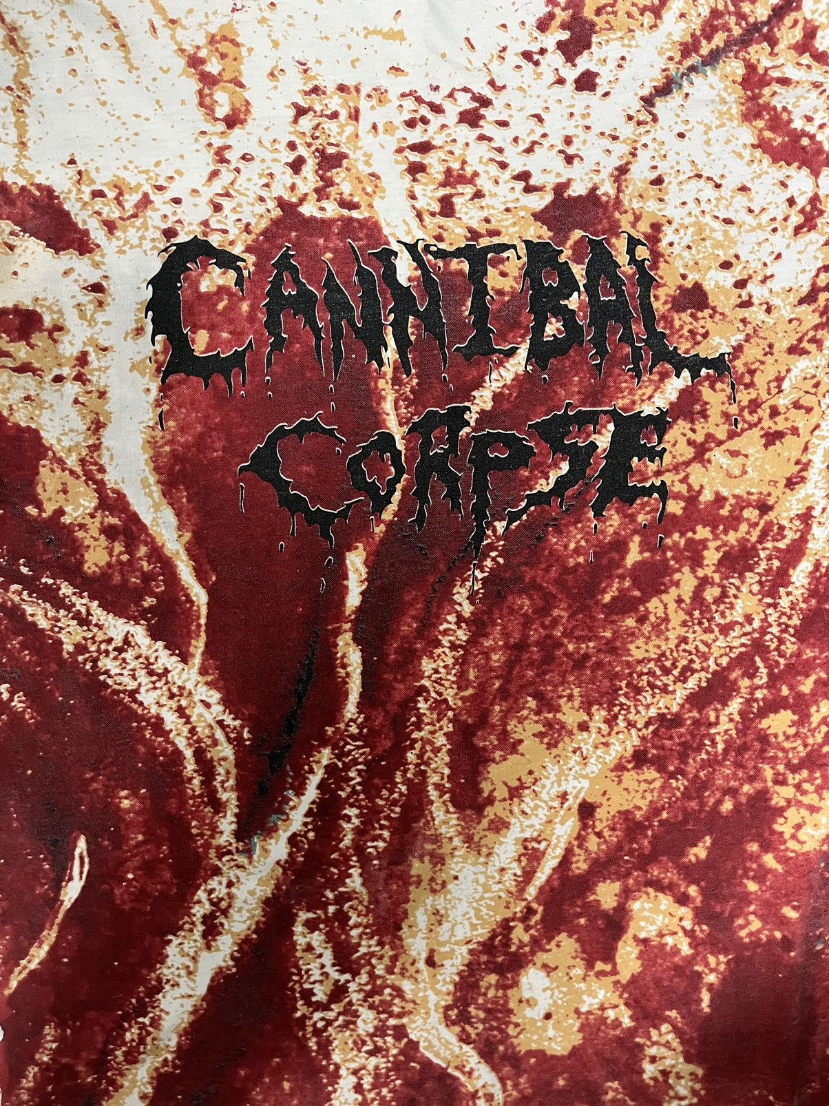 Band Tees Vintage Cannibal Corpse AOP 90s t shirt Size US L / EU 52-54 / 3 - 4 Thumbnail