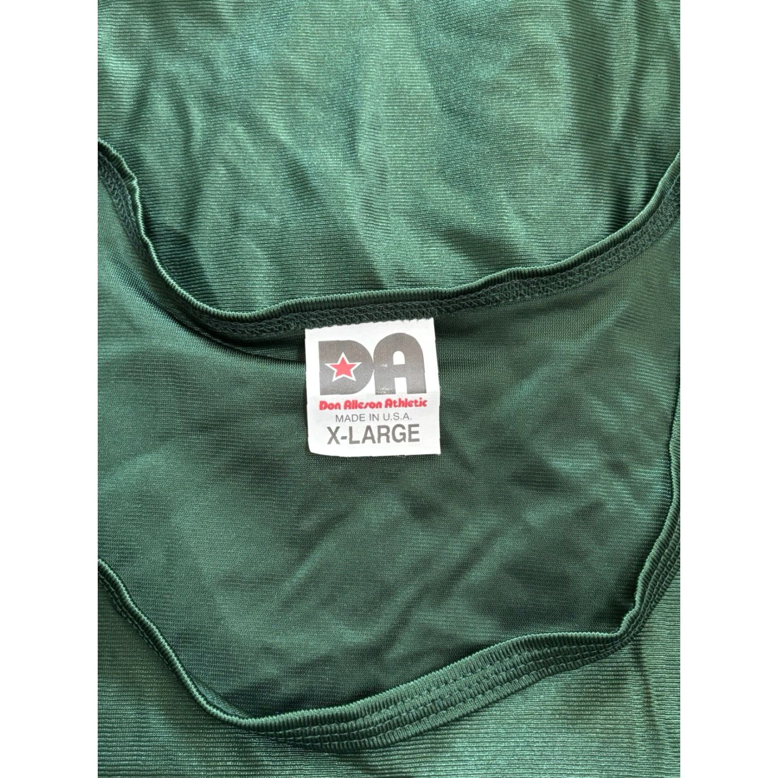 Vintage VINTAGE Don Alleson Dazzle Basketball Jersey Mens XL NOS NWOT 90s USA Made Tank Green Size US XL / EU 56 / 4 - 3 Thumbnail