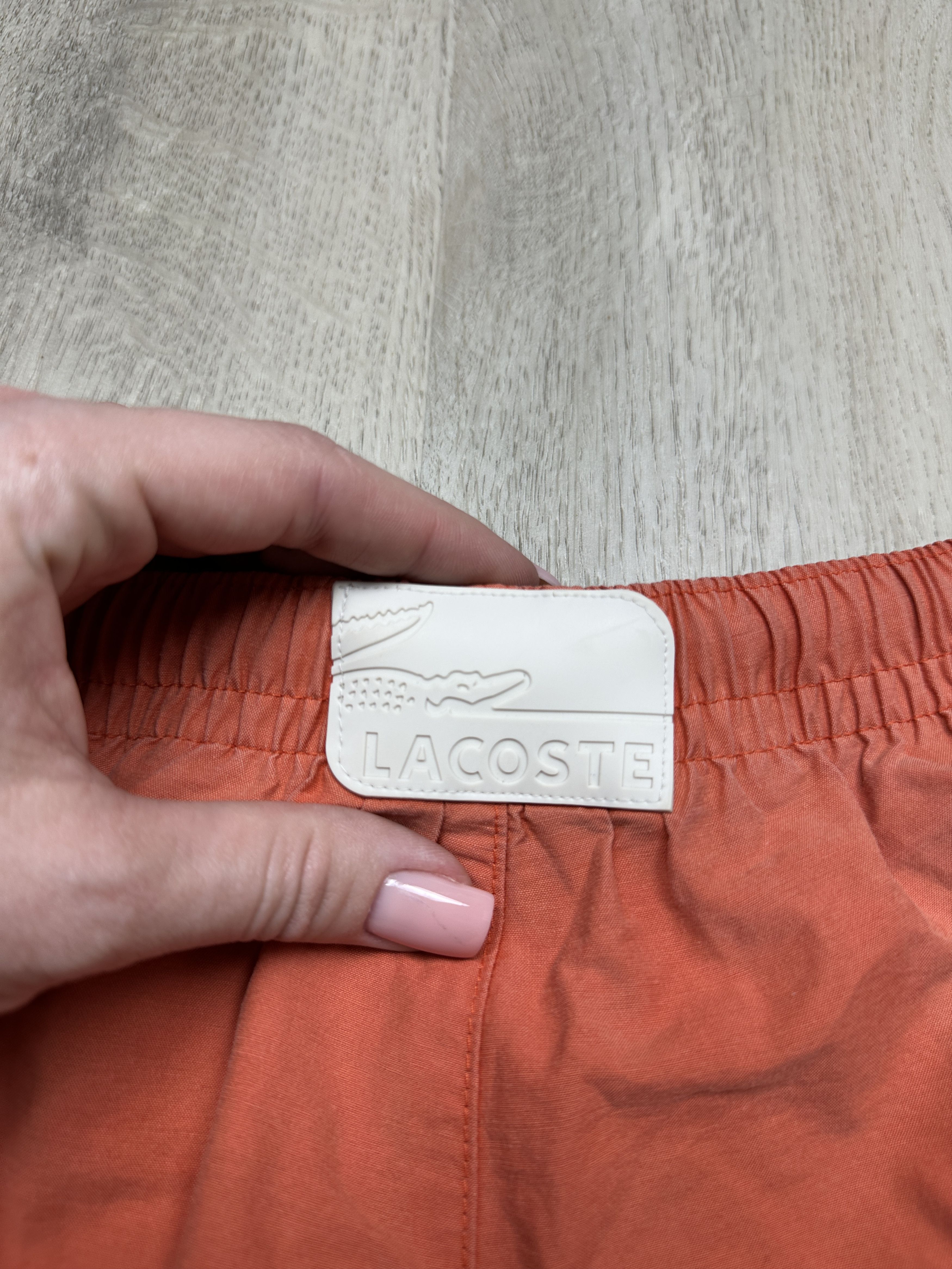 Lacoste Lacoste Vintage Nylon Mens Shorts Size US 36 / EU 52 - 11 Thumbnail