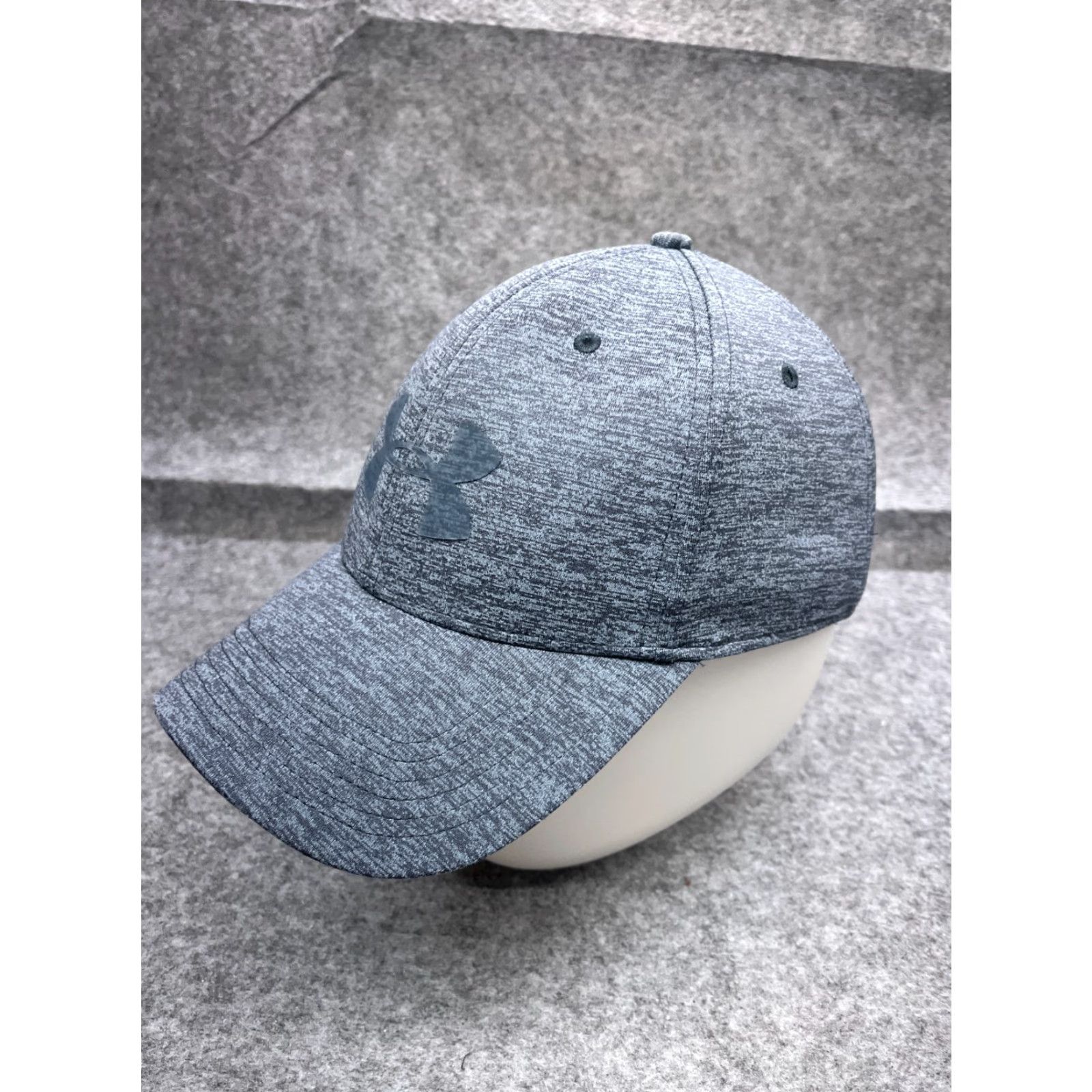 Under Armour Under Armour Blitzing Hat Cap Fitted XL Blue Pro Fit Polyester Baseball Hat Mens XL Blue Pro Fit Polyester Size ONE SIZE - 4 Thumbnail