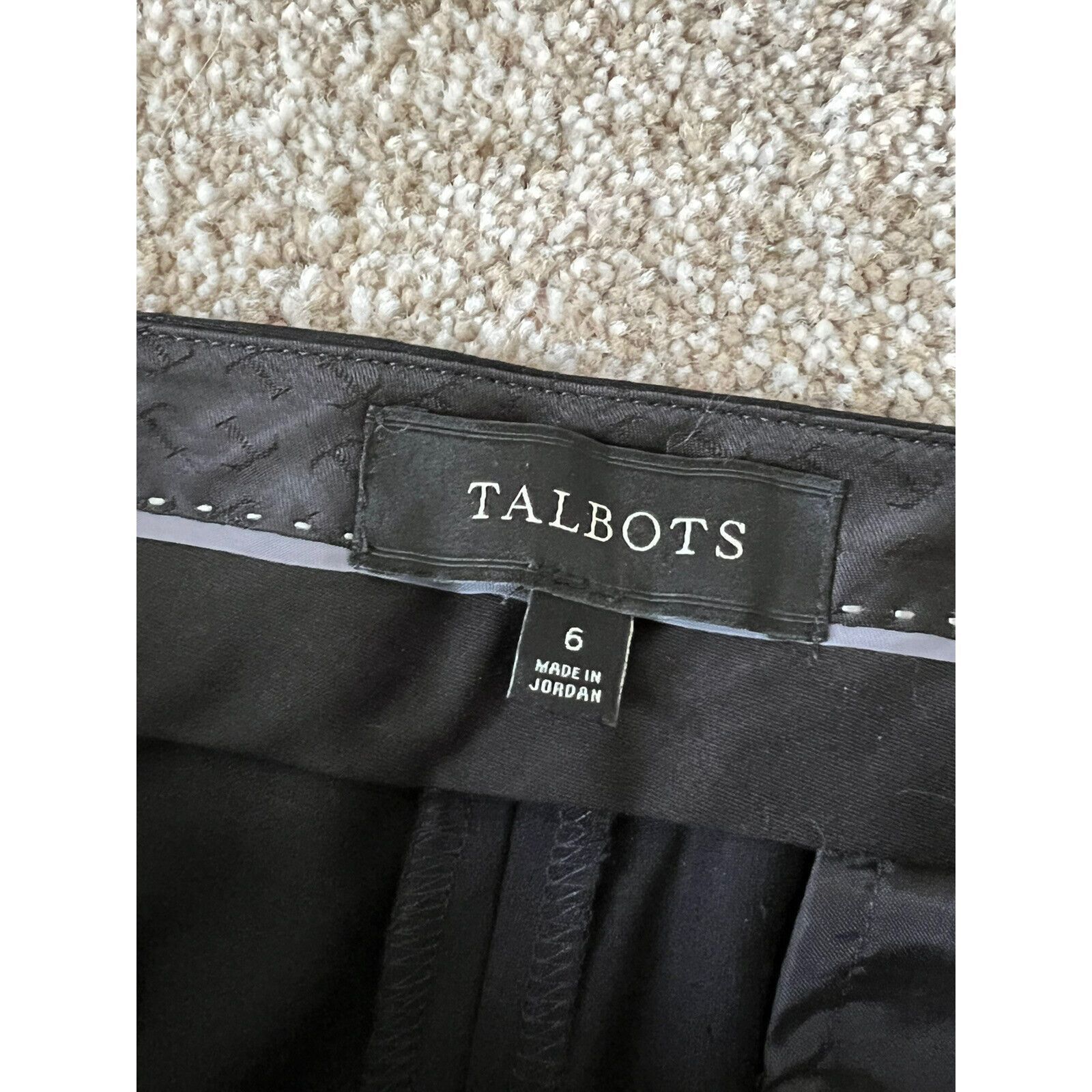 Other TALBOTS WOMENS DRESS PANTS SIZE 6 Size 28" / US 6 / IT 42 - 3 Thumbnail