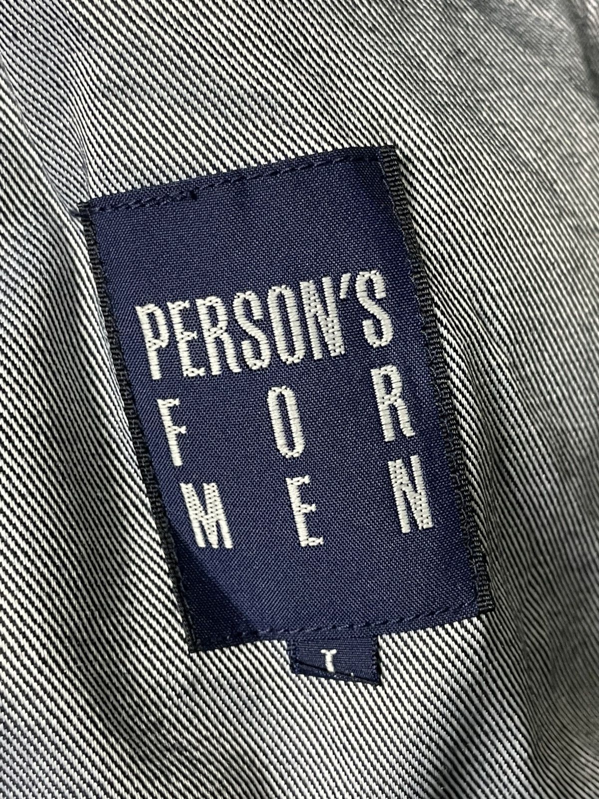 Japanese Brand × PERSON'S × Vintage Person’s For Men Polyester Zipper Light Jacket (114) Size US XS / EU 42 / 0 - 8 Thumbnail