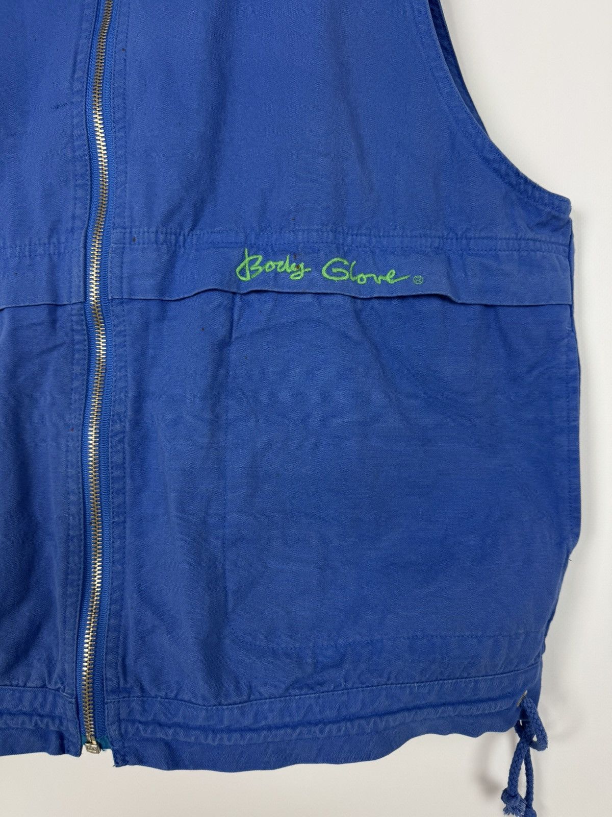 Body Glove 90’s Vintage Distressed Body Glove Surf Hooded Vest Size US M / EU 48-50 / 2 - 8 Thumbnail