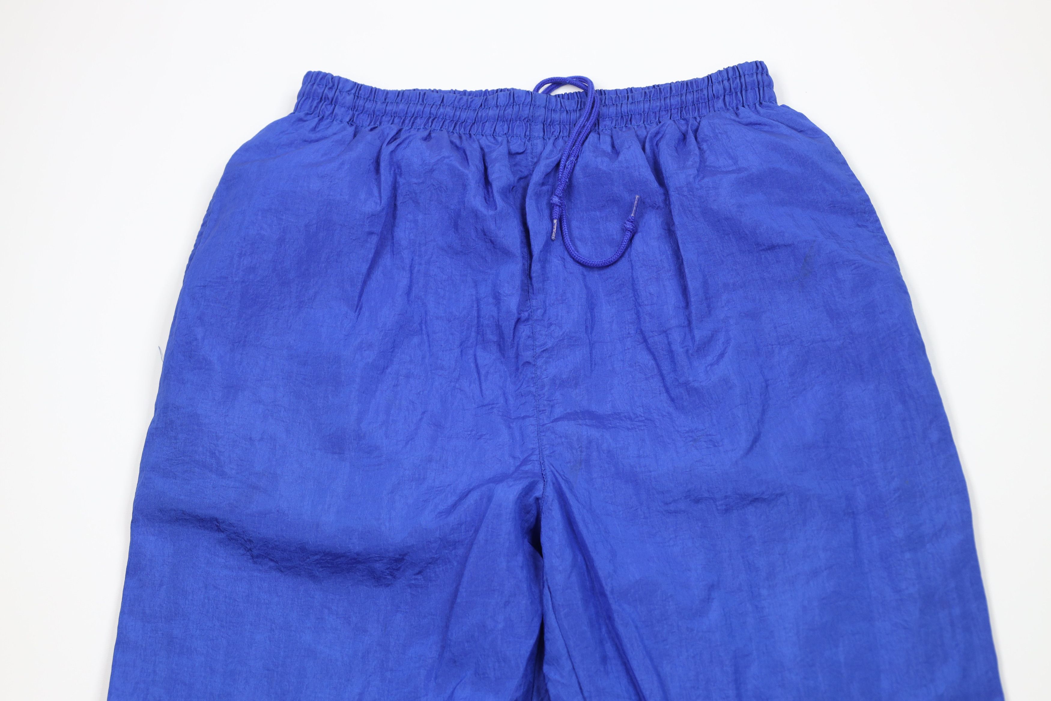 Vintage Vintage 90s Streetwear Blank Lined Windbreaker Joggers Pants Size US 36 / EU 52 - 2 Thumbnail