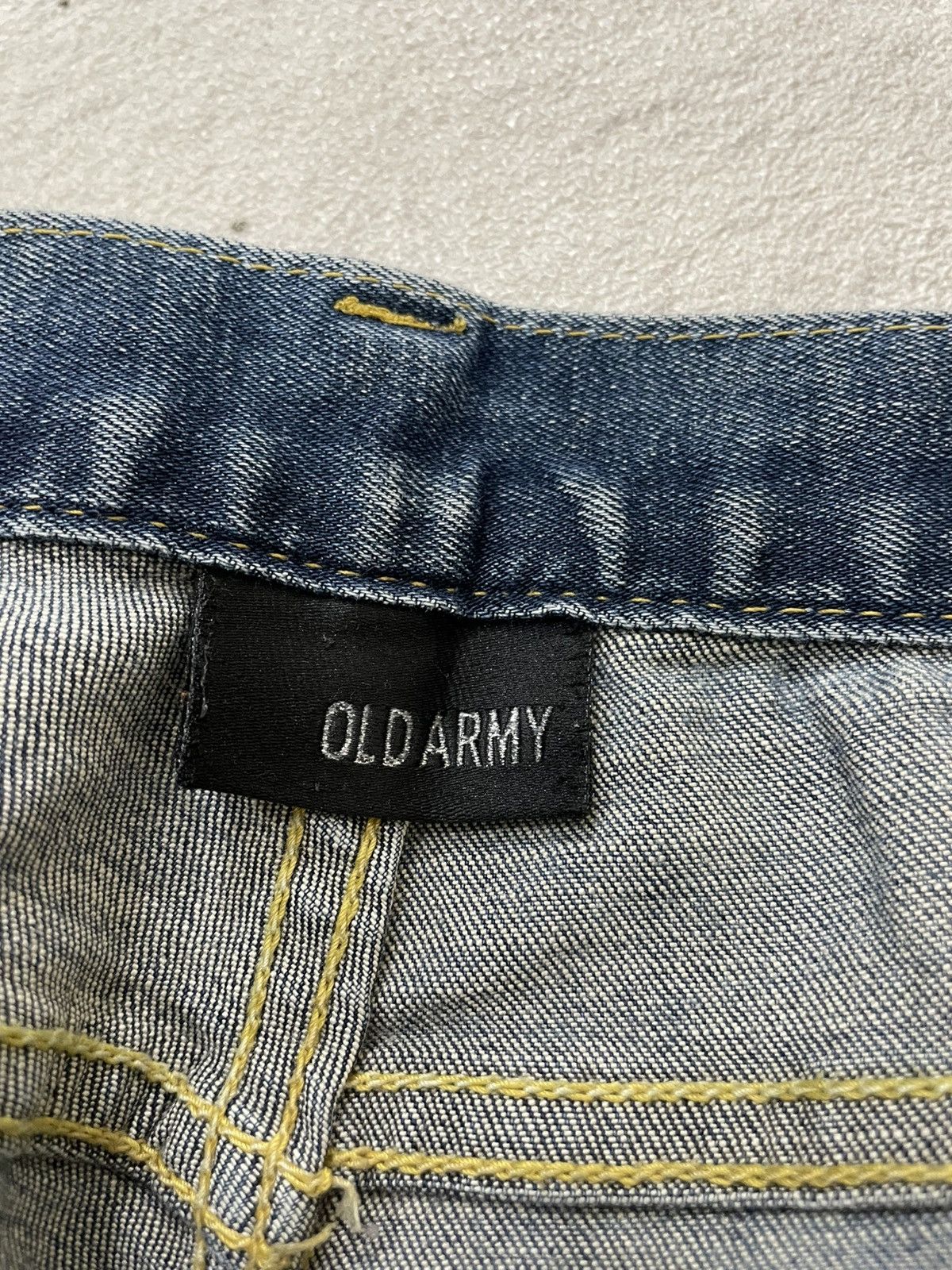 Japanese Brand 2000s Diesel Flare Denim Ripped Jeans Wash Y2K Japan Size US 31 - 7 Thumbnail