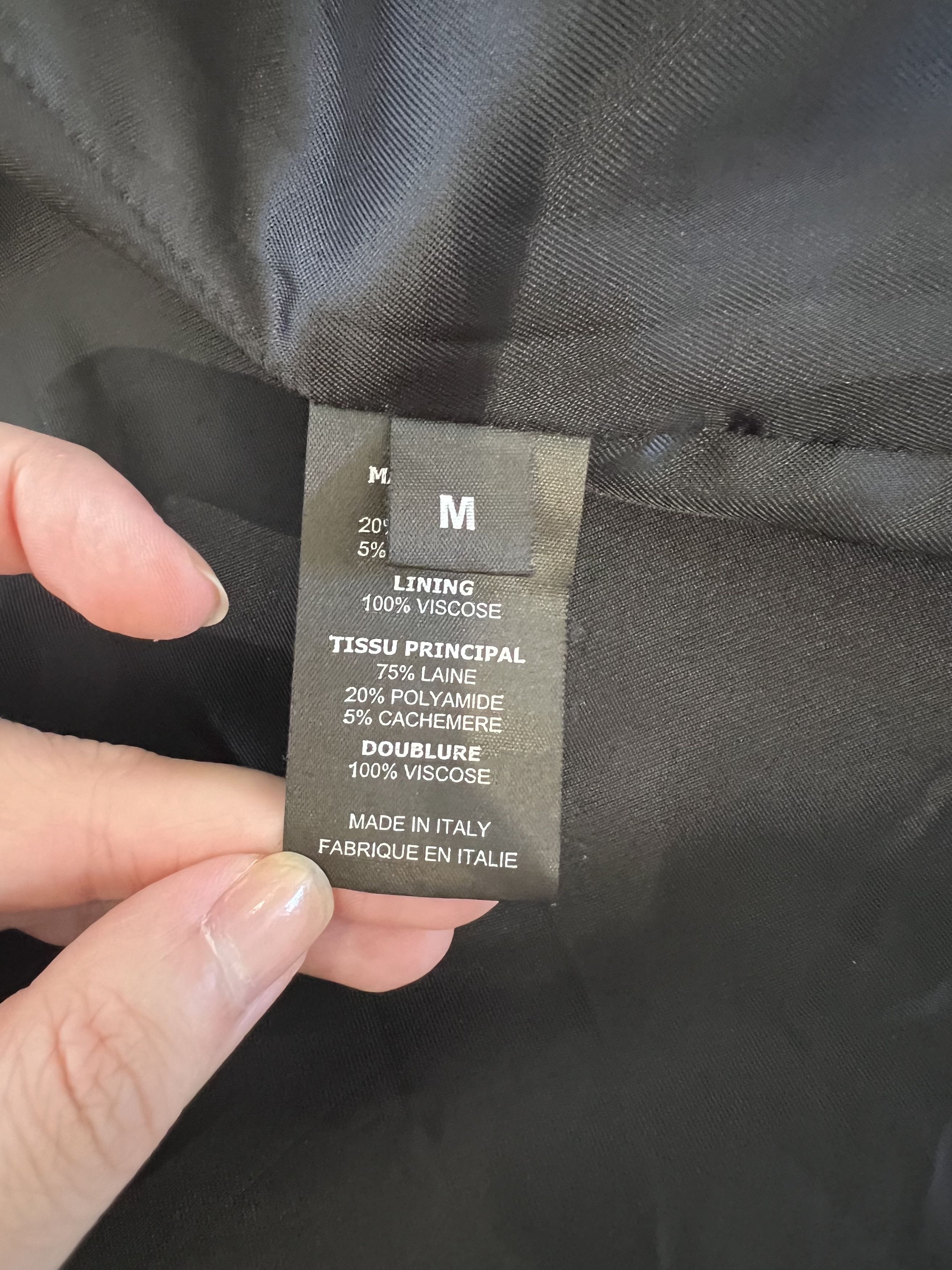 Vetements Vetements 2014 Fall/Winter Collection cropped wool coat Size US M / EU 48-50 / 2 - 7 Thumbnail