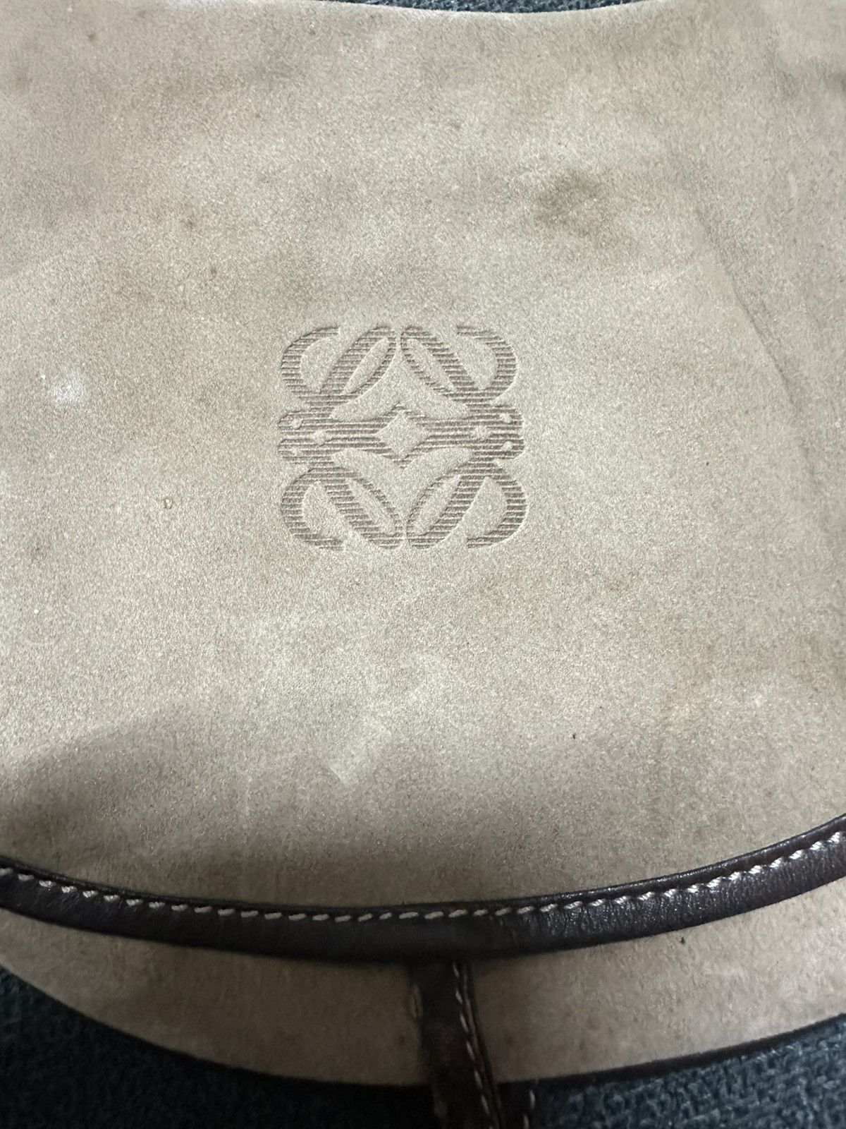 Loewe Loewe suede leather sling bag Size ONE SIZE - 8 Thumbnail