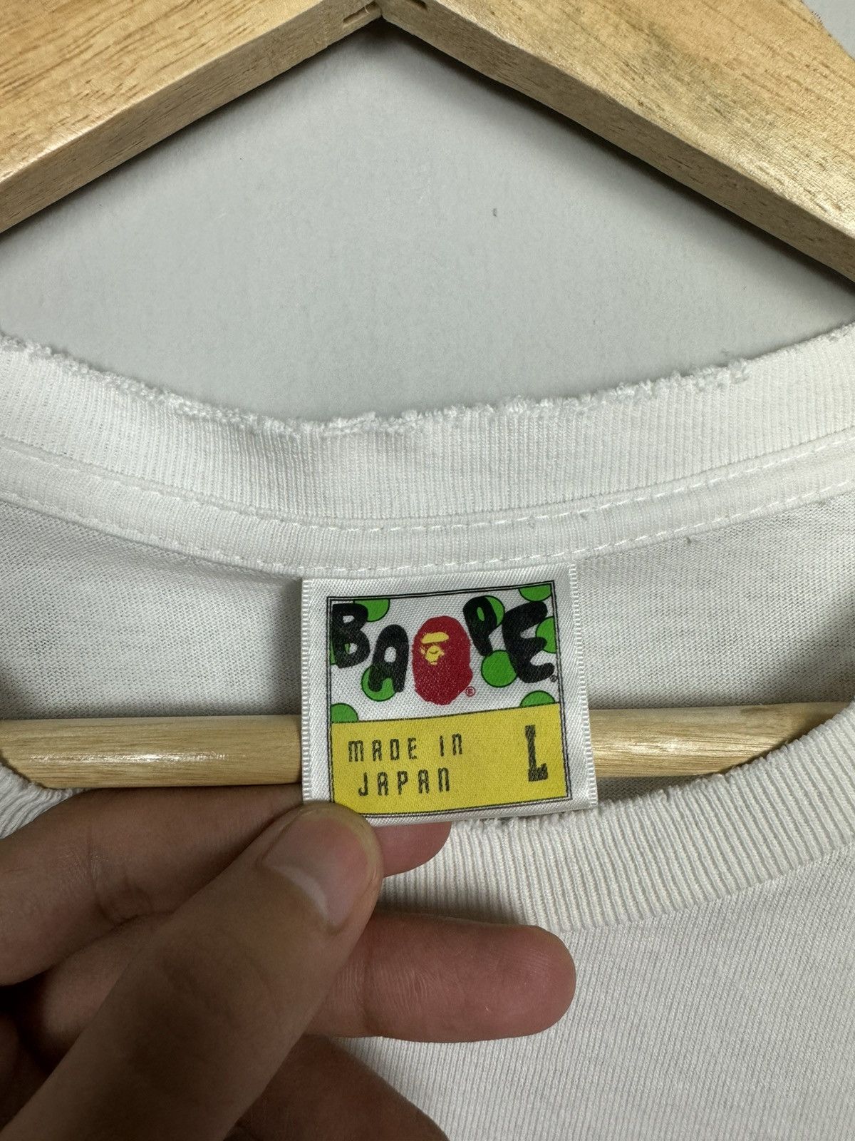 Bape Distressed Baby Milo & Friends By A Bathing Ape Bape Tee Size US L / EU 52-54 / 3 - 8 Thumbnail