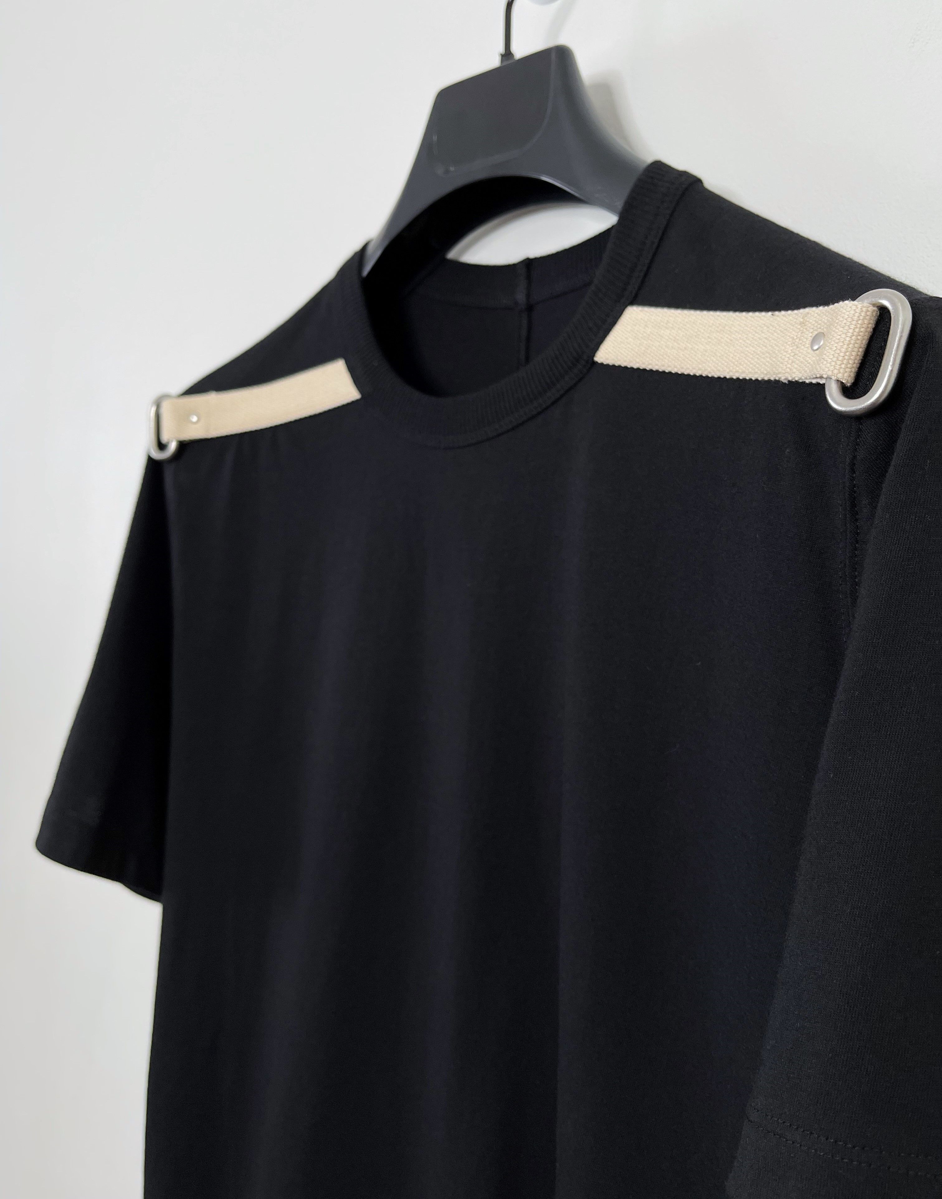Tシャツ・カットソー RICK OWENS SLEEVELESS BLACK LINEN SHIRT Rick Owens Sleeveless black linen shirt | TheDoubleF