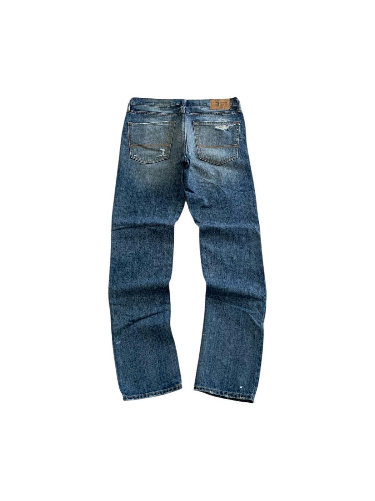 Abercrombie & Fitch Abercrombie & Fitch Distressed Faded Skinny Jeans Size US 30 / EU 46 - 1 Thumbnail