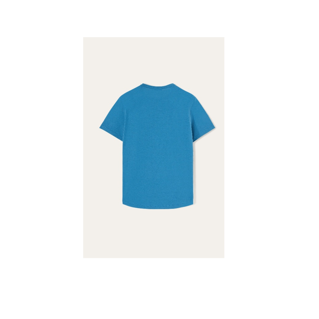 Loro Piana o1srvl11e1224 Silk Cotton T-Shirt in Blue Size US XL / EU 56 / 4 - 4 Thumbnail