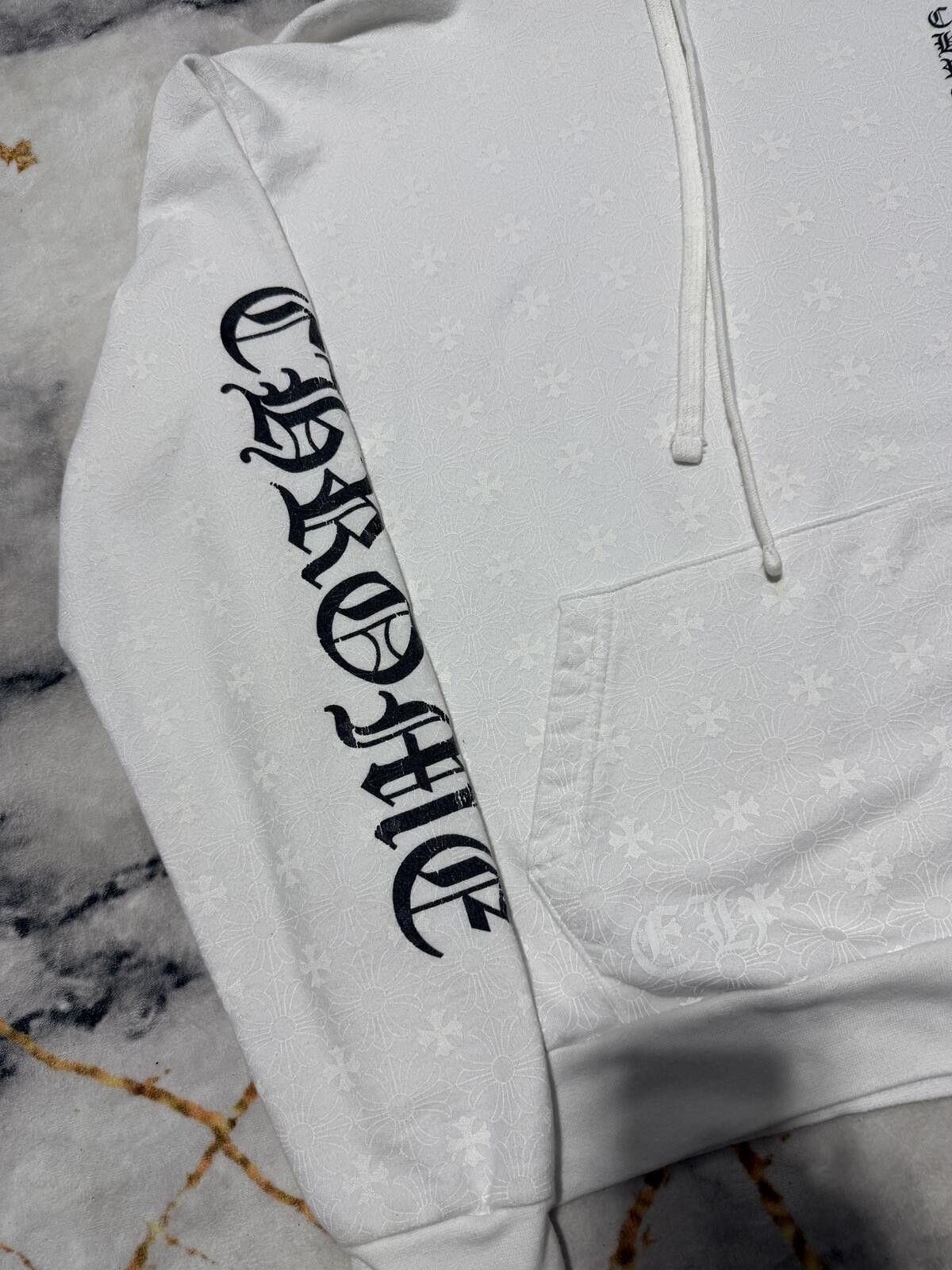 Chrome Hearts Chrome Hearts Reflective Monogram Hoodie White - S Size US S / EU 44-46 / 1 - 4 Thumbnail