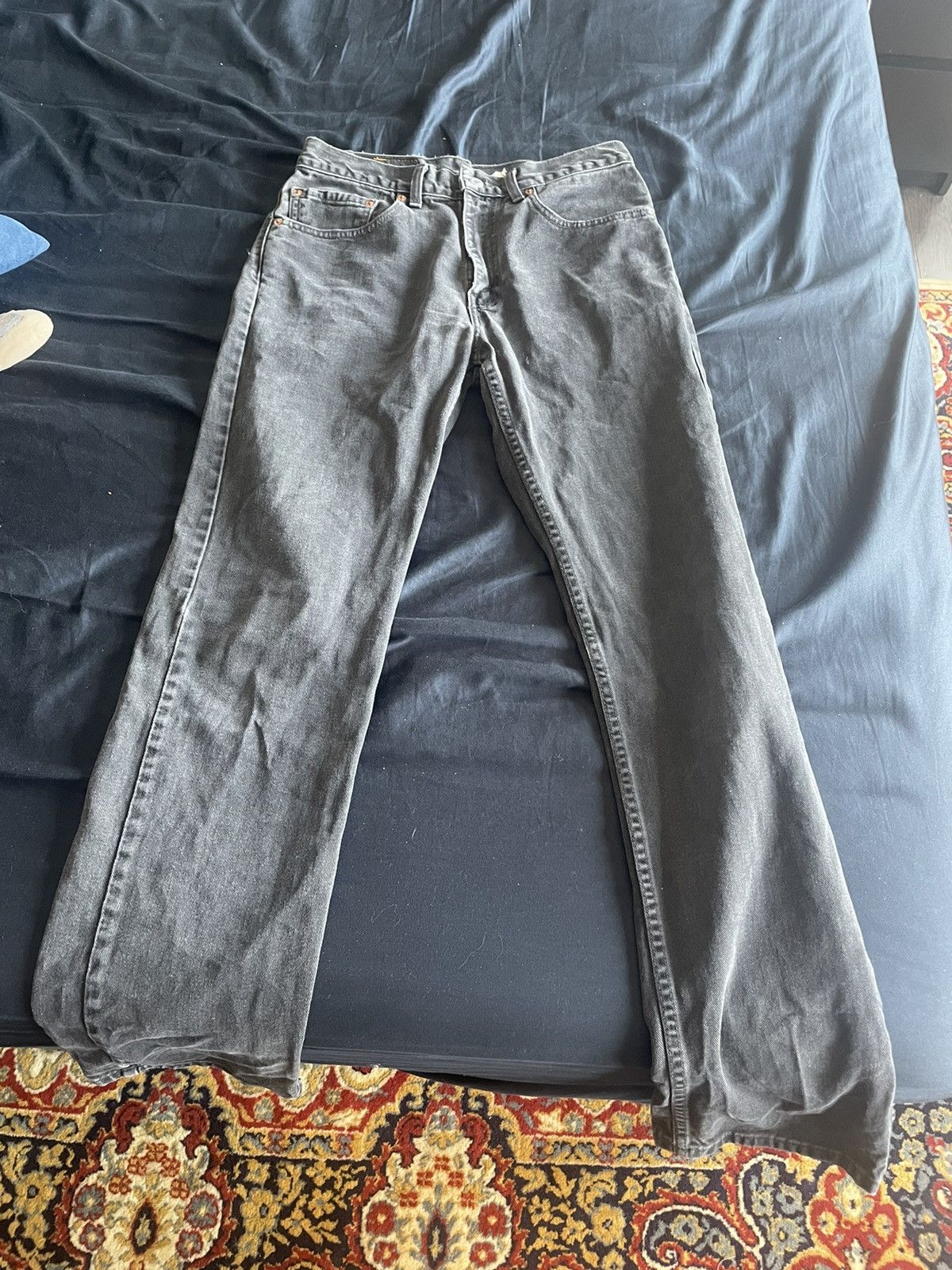 Levi's Levi’s washed black denim Size US 31 - 1 Thumbnail