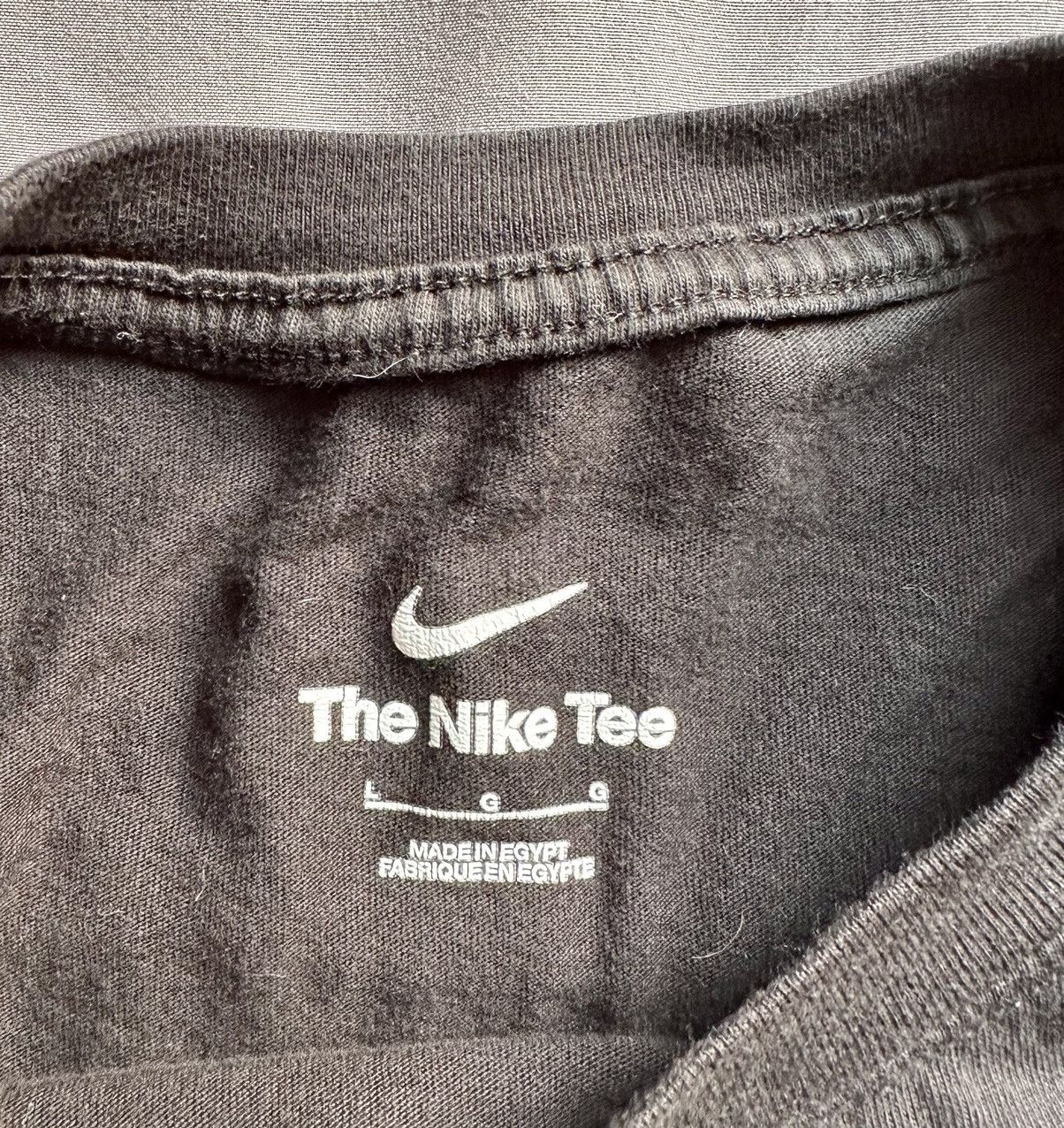 Nike Black Nike Tee Size US L / EU 52-54 / 3 - 4 Thumbnail