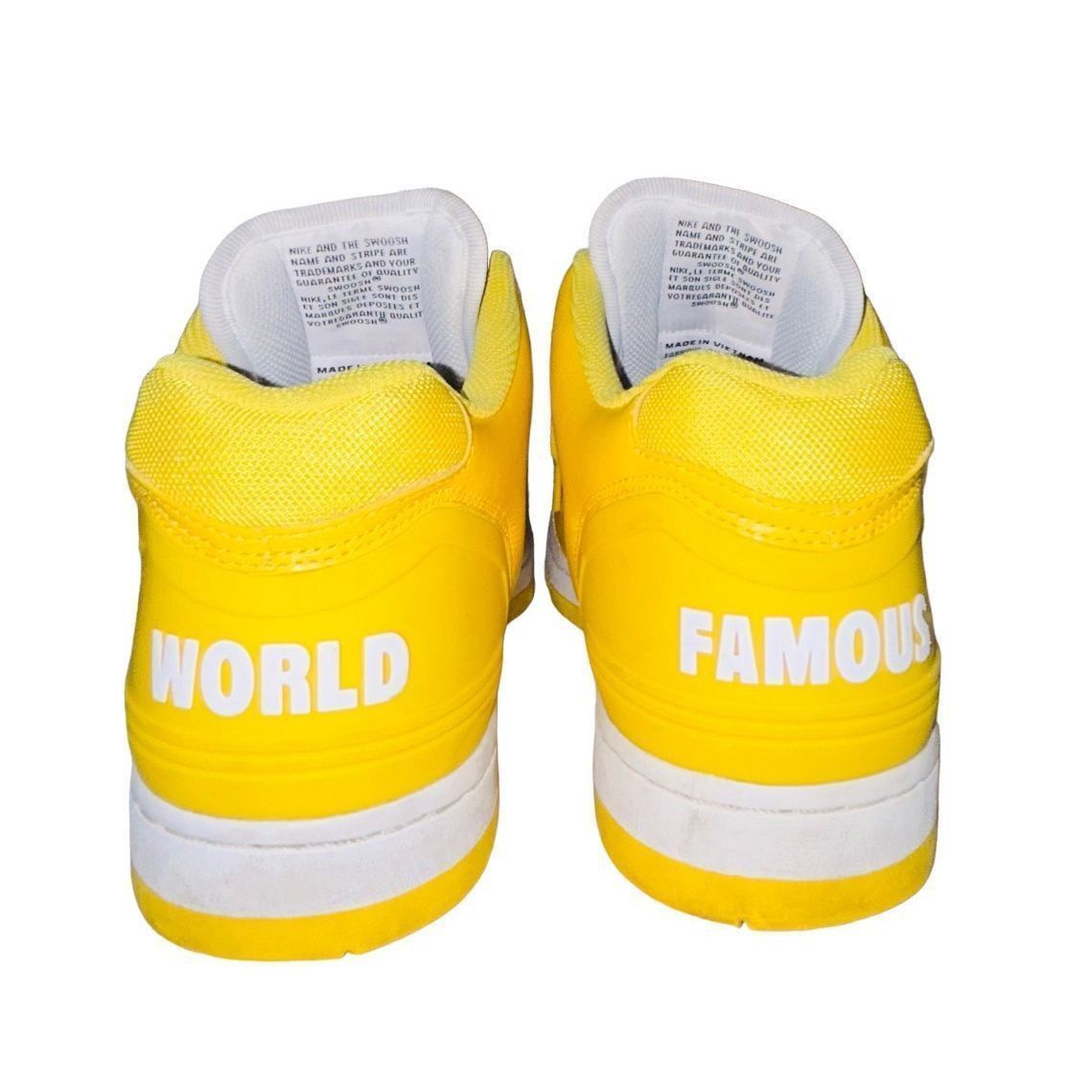 Nike Nike Air Force 2 x Supreme Yellow 2017- size 12 Size US 12 / EU 45 - 4 Thumbnail