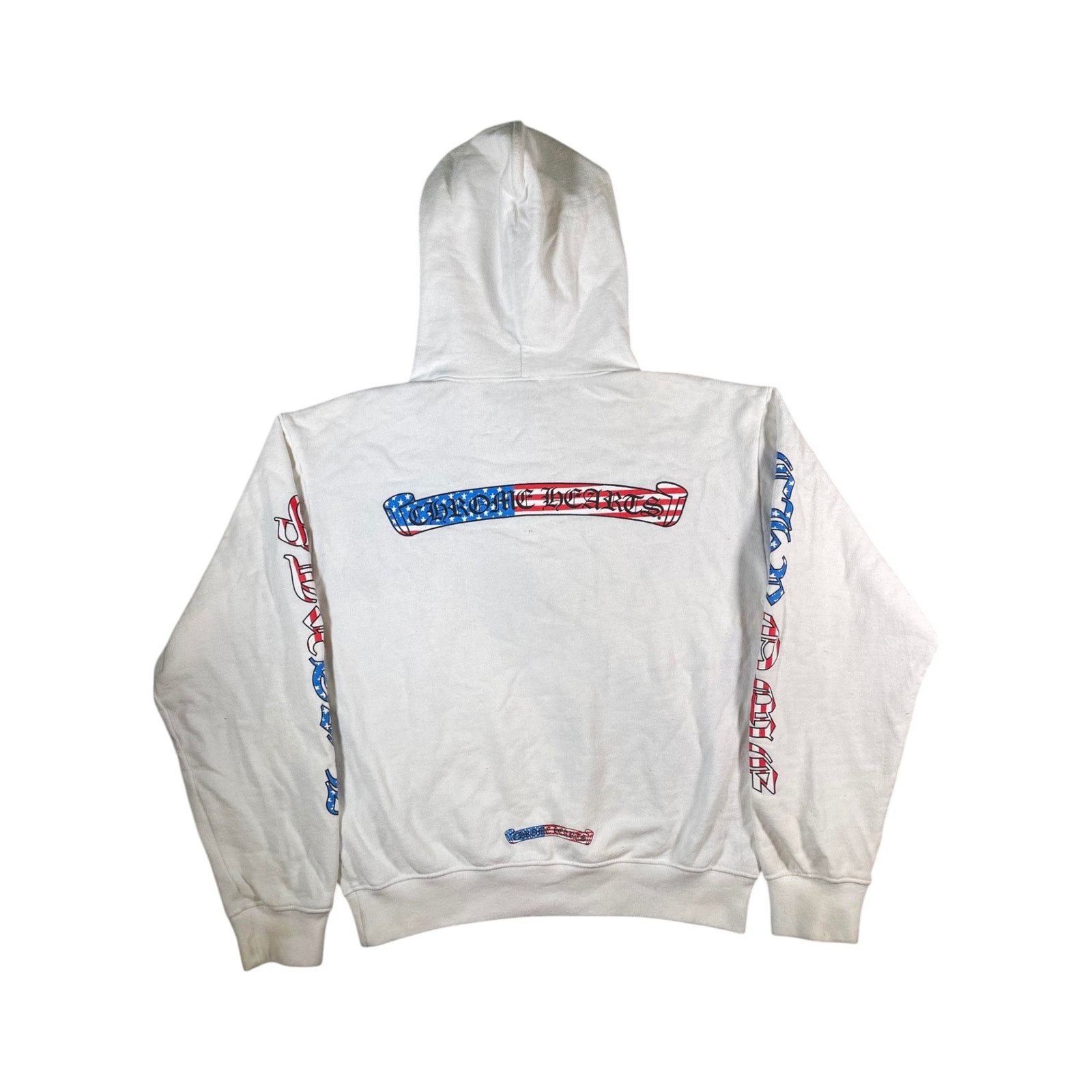 Chrome Hearts Chrome Hearts Matty Boy USA White Hoodie Size US S / EU 44-46 / 1 - 2 Thumbnail