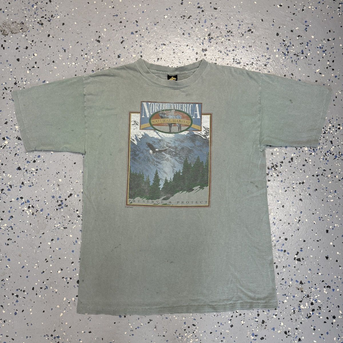 Other Vintage 90s HL Miller North America Park Eagle Shirt USA XL Size US XL / EU 56 / 4 - 1 Thumbnail