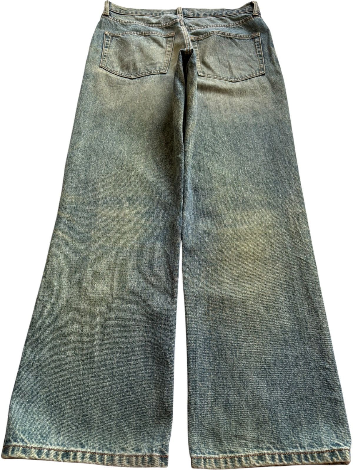 Japanese Brand Vintage Japanese Brand Sick Mud Wash Distressed Loose Jeans Size US 30 / EU 46 - 2 Thumbnail