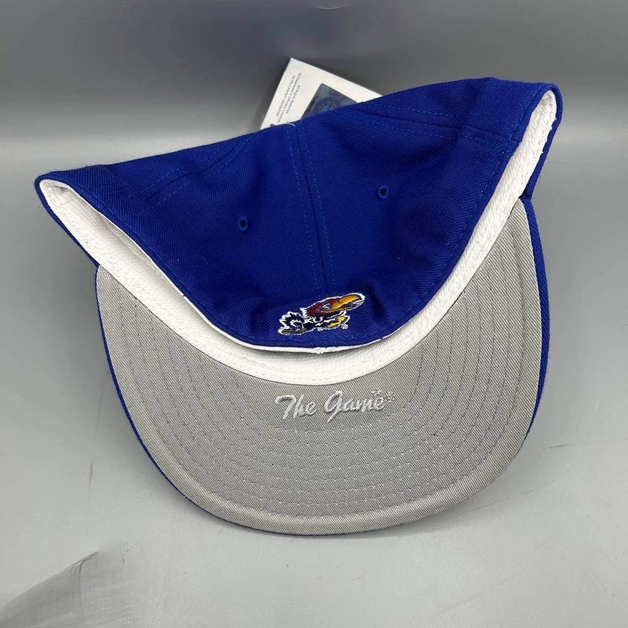 The Game Kansas Jayhawks NCAA Hat Men 7 5/8 Pro Fitted Cap New Size ONE SIZE - 5 Thumbnail