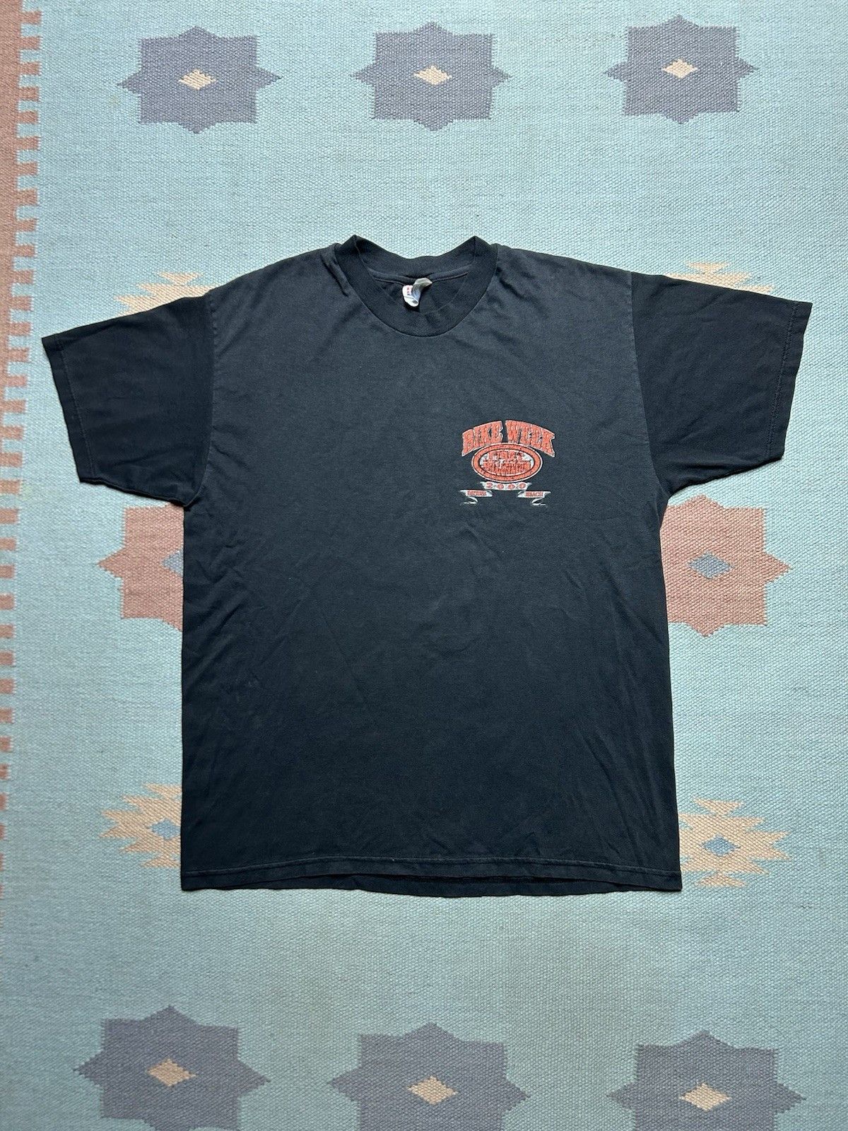 Vintage VTG t shirt Daytona bike week 2000 Harley Davidson biker L Size US L / EU 52-54 / 3 - 3 Thumbnail