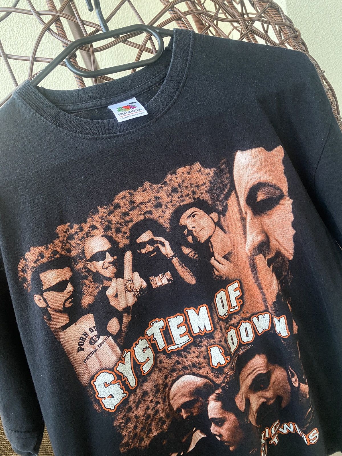 Vintage Vintage system of a down toxic twins rare tee 00s Size US M / EU 48-50 / 2 - 4 Thumbnail