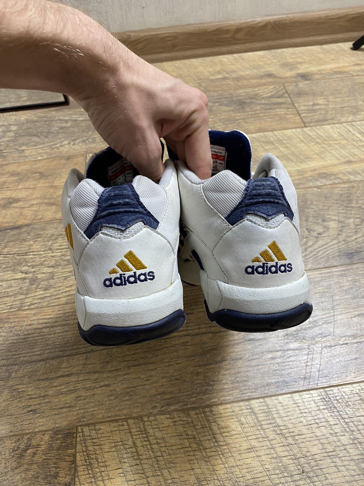 Adidas Vintage 90s Adidas Sneakers, Size US 7.5 Size US 7.5 / EU 40-41 - 5 Thumbnail