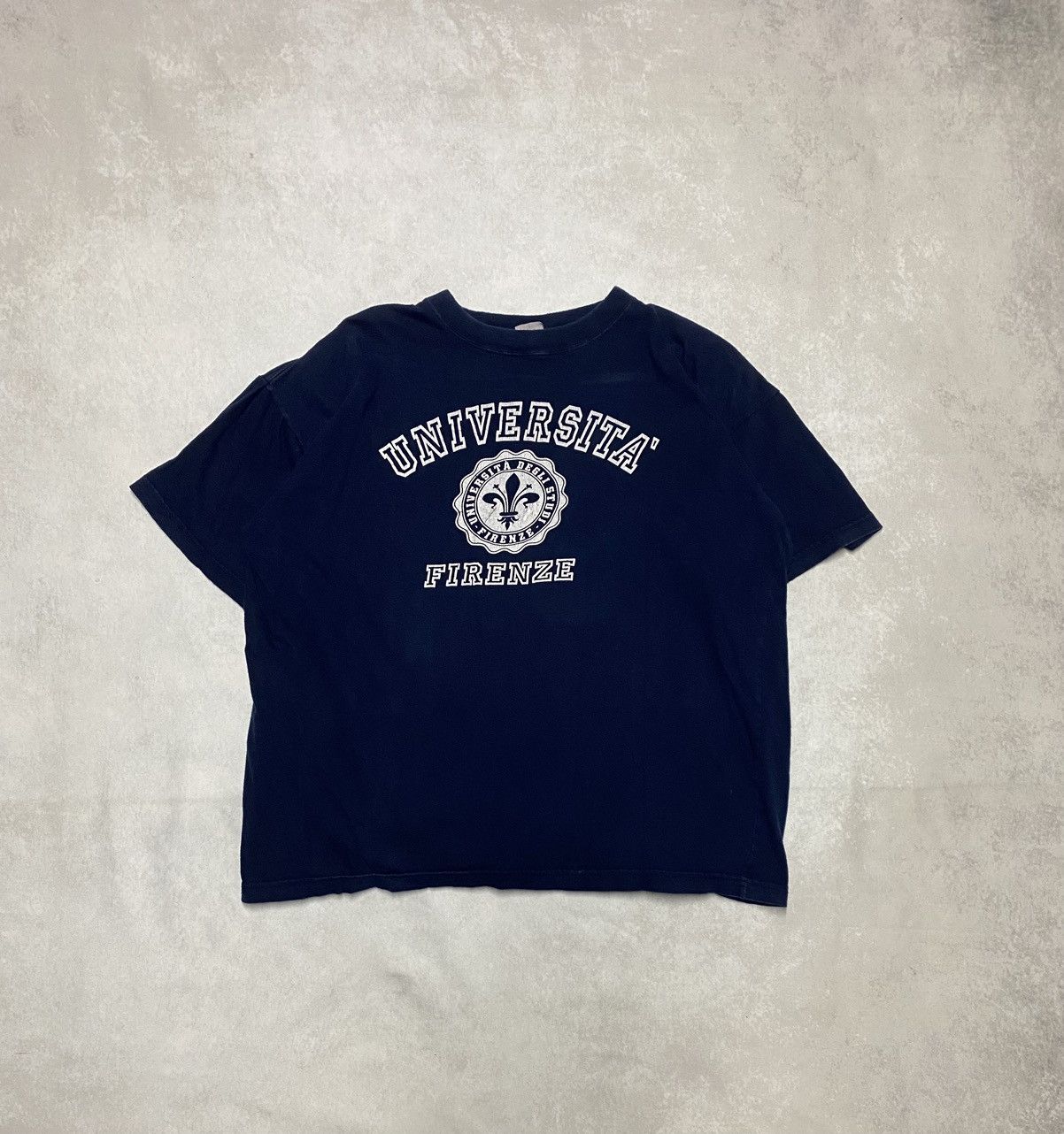 Vintage Crazy Streetwear Skater 90’s University Firenze Italian Tee Size US L / EU 52-54 / 3 - 1 Thumbnail