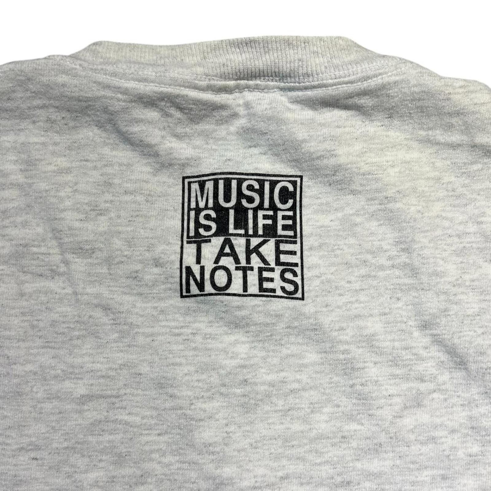 Designer Vintage 90s Rock Hard Pomona Choirs Music Is Life Take Notes Size US XL / EU 56 / 4 - 5 Thumbnail