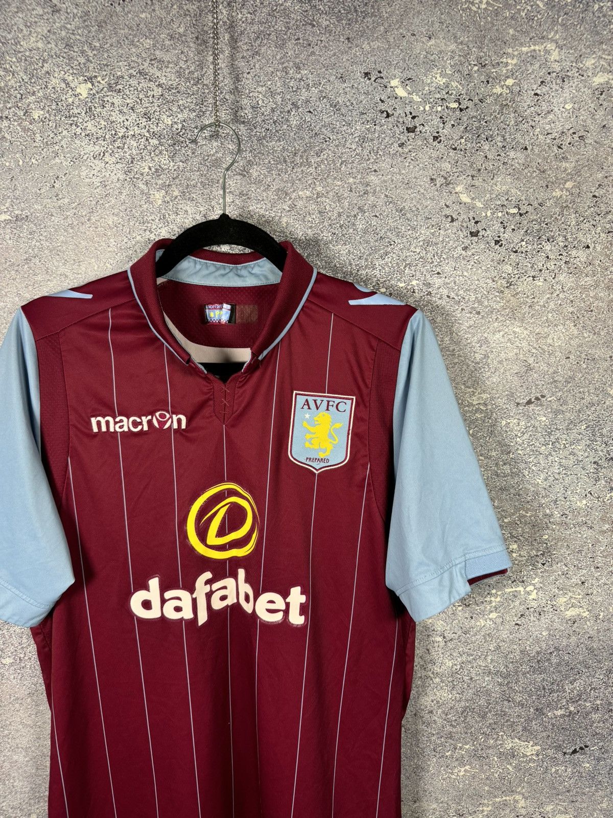 Macron × Vintage Vintage Aston Villa 2014/15 Macron Jersey Blokcore Medium Size US M / EU 48-50 / 2 - 2 Thumbnail