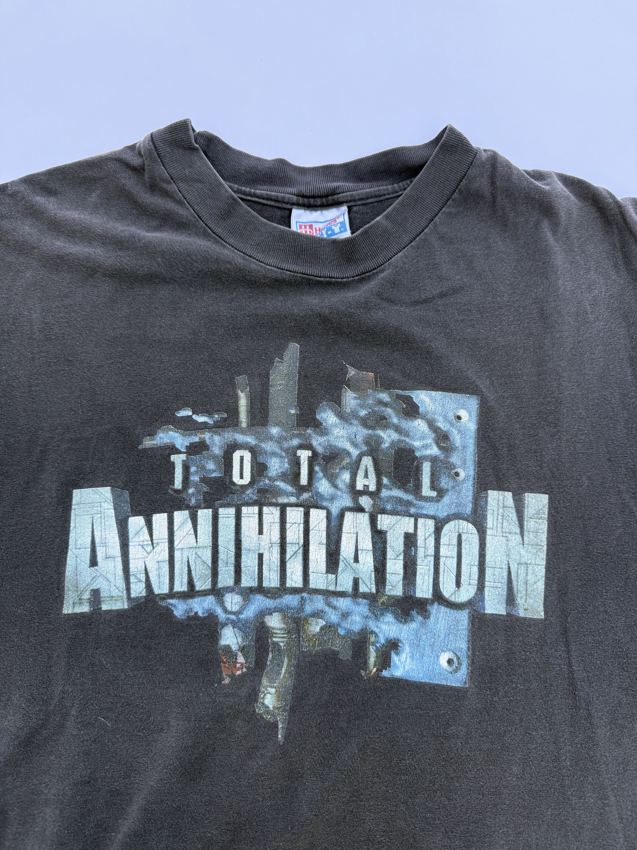 Vintage Vintage Total Annihilation Video Game T-Shirt Size US L / EU 52-54 / 3 - 7 Thumbnail