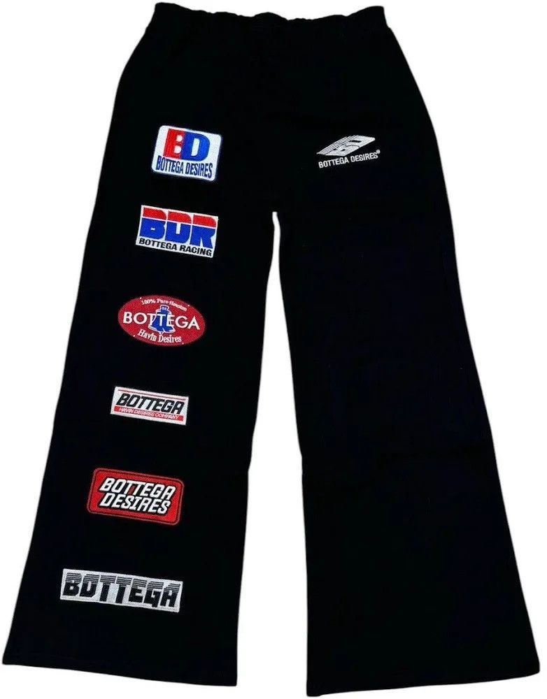 Bottega Desires Bottega Desires Patch Sweatpants black Size US 40 / EU 56 - 1 Preview