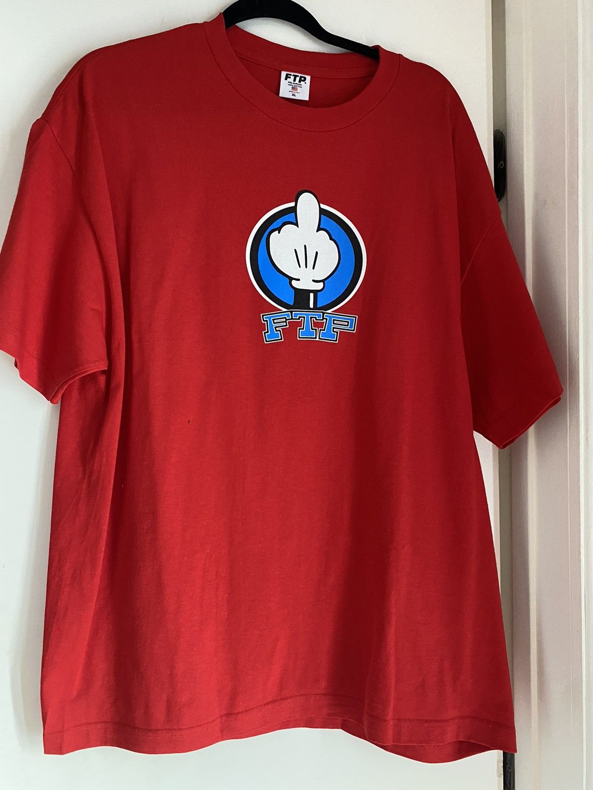 Fuck The Population Fuck The Population FTP Red Mouse Finger T-Shirt XL Size US XL / EU 56 / 4 - 1 Thumbnail