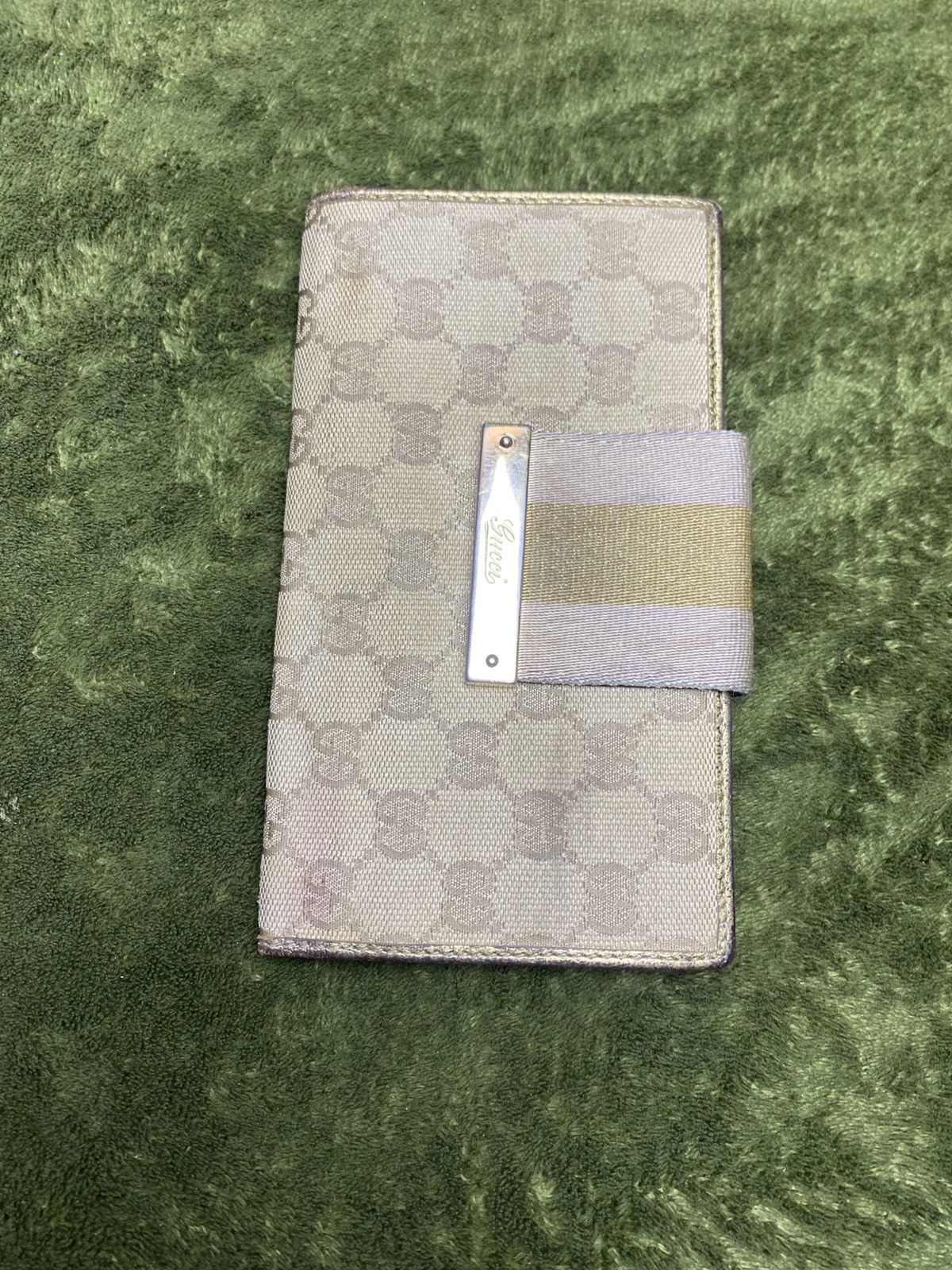 Gucci GUCCI GG canvas x leather long wallet Size ONE SIZE - 2 Thumbnail