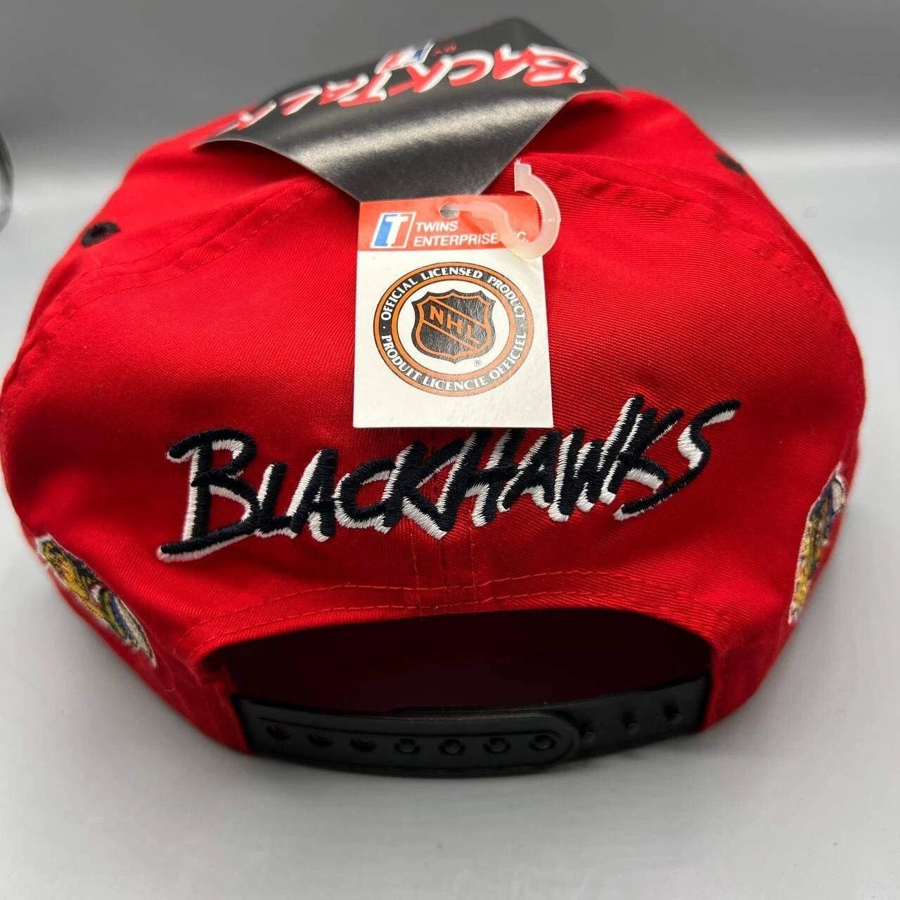 Twins Enterprise Inc. × Vintage Chicago Blackhawks Hat Men Twins Enterprise NHL Snap Back Size ONE SIZE - 6 Thumbnail