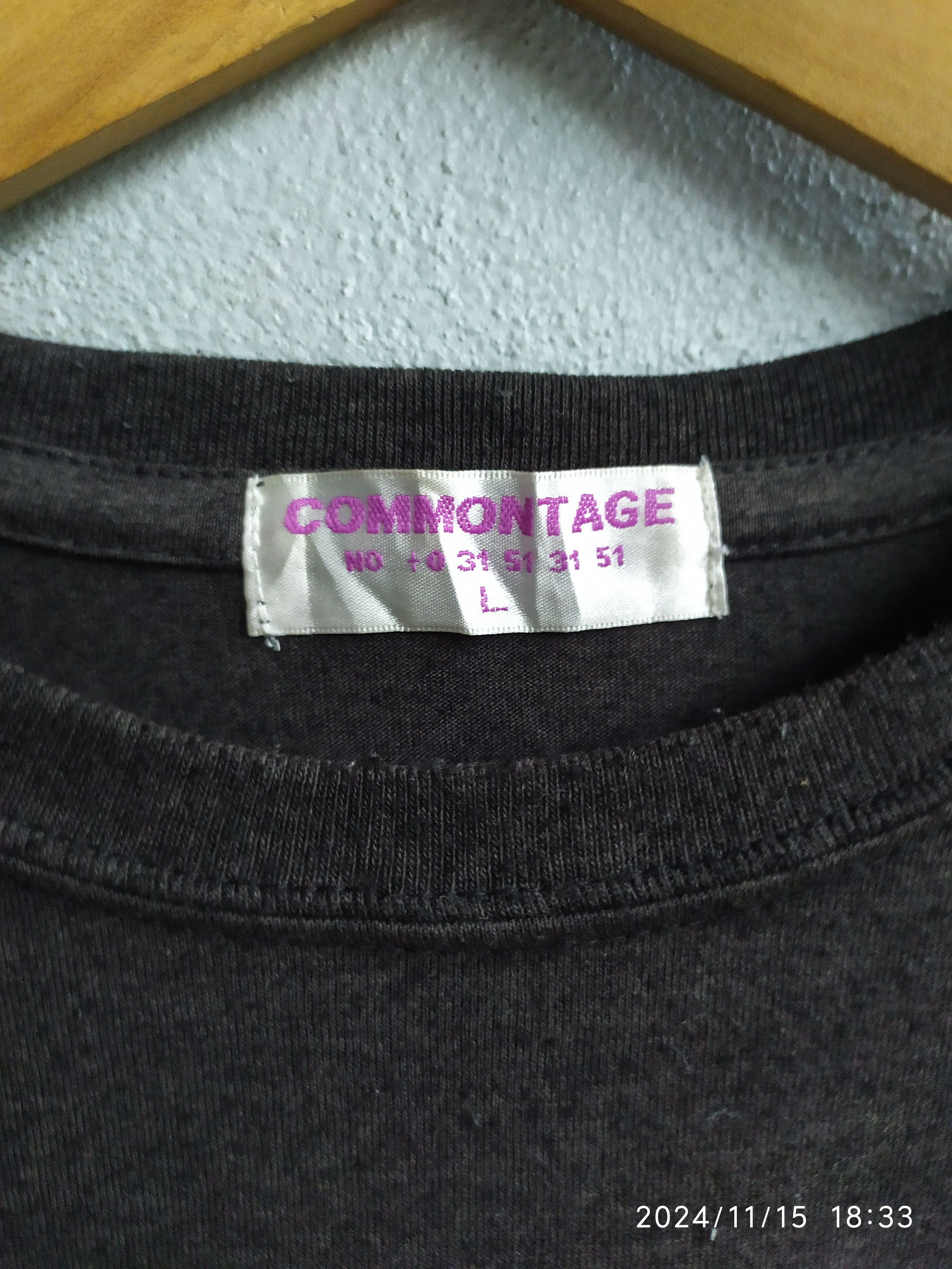 Beauty Beast × If Six Was Nine × Japanese Brand Vintage Commontage Champs Long Sleeve Tee Size US L / EU 52-54 / 3 - 5 Thumbnail
