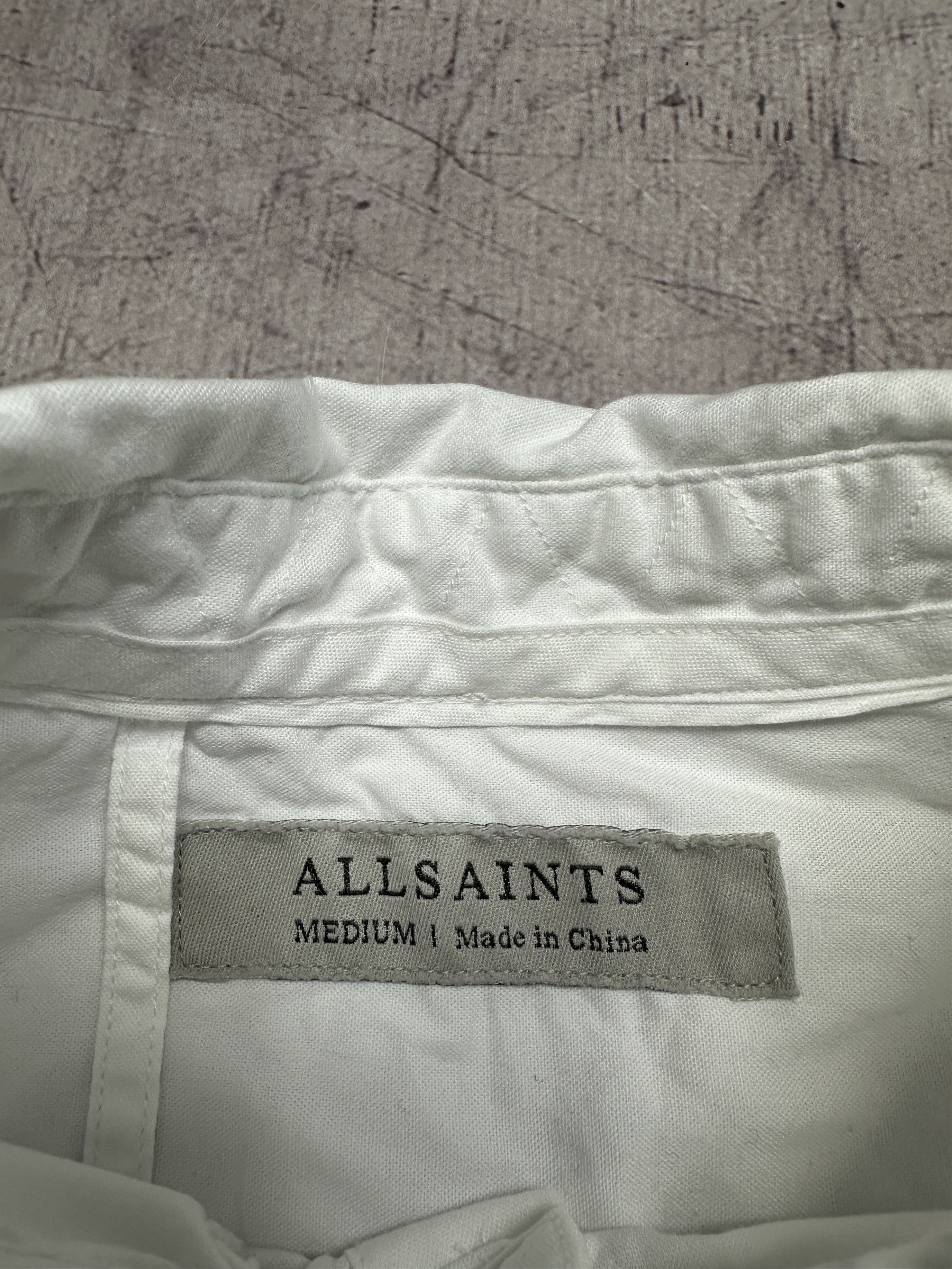 Allsaints Allsaints Redondo Mens Long Sleeve Shirt Size US M / EU 48-50 / 2 - 4 Thumbnail