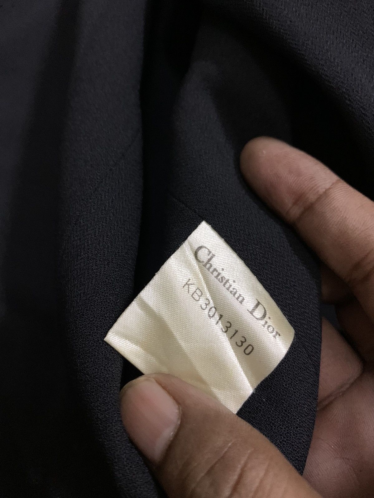 Christian Dior Monsieur Vtg Christian Dior Stripe Button Jacket Size M / US 6-8 / IT 42-44 - 8 Thumbnail