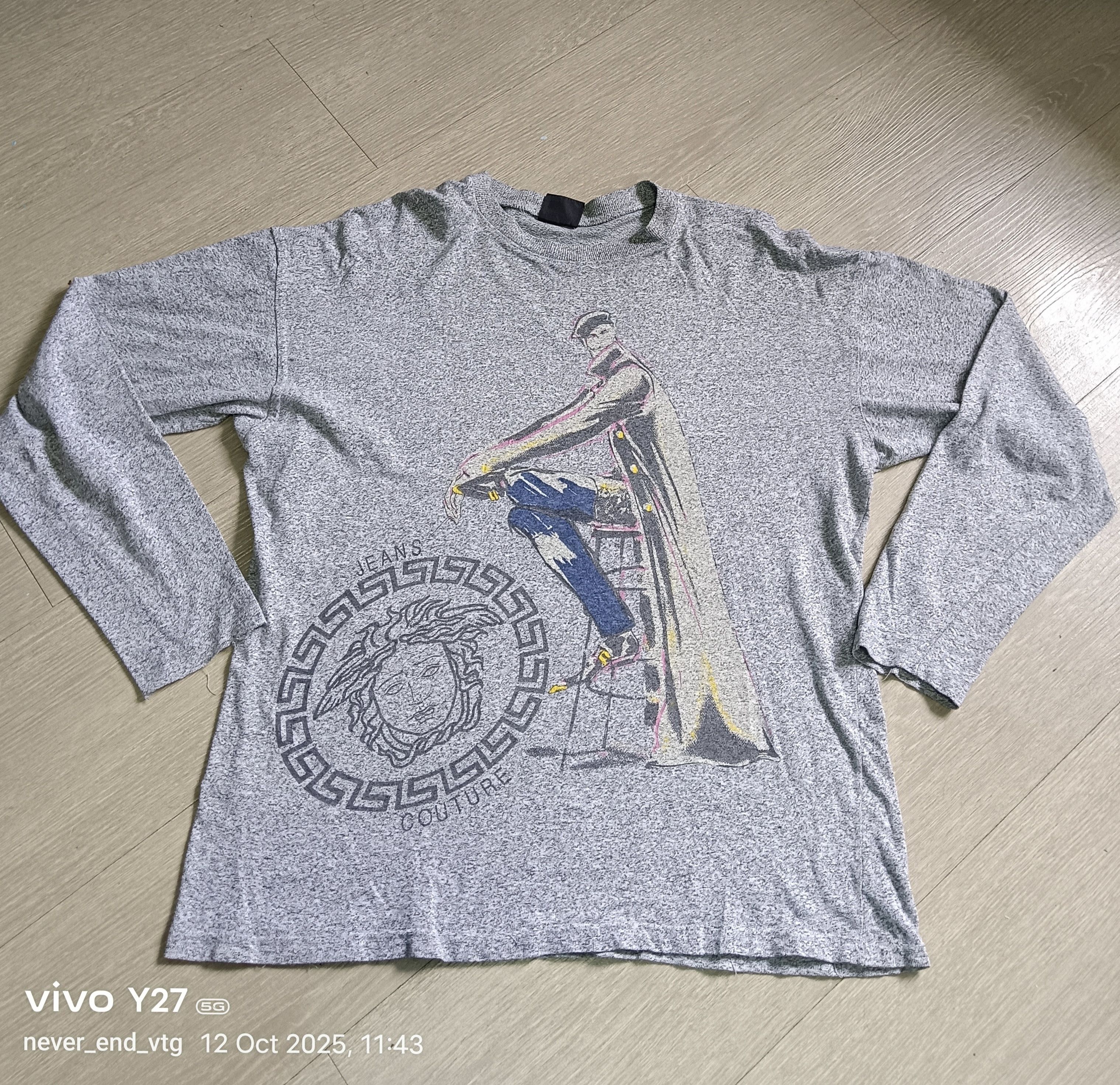 Versace Jeans Couture VERSACE JEANS COUTURE LONG SLEEVE SHIRT Size US L / EU 52-54 / 3 - 1 Thumbnail