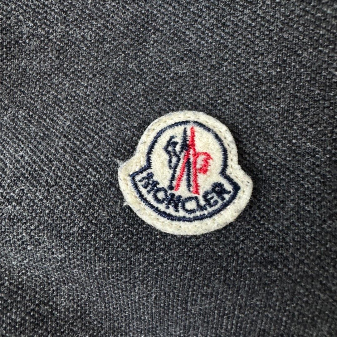 Moncler chest logo-patch detail polo shirt Size S / US 4 / IT 40 - 4 Thumbnail