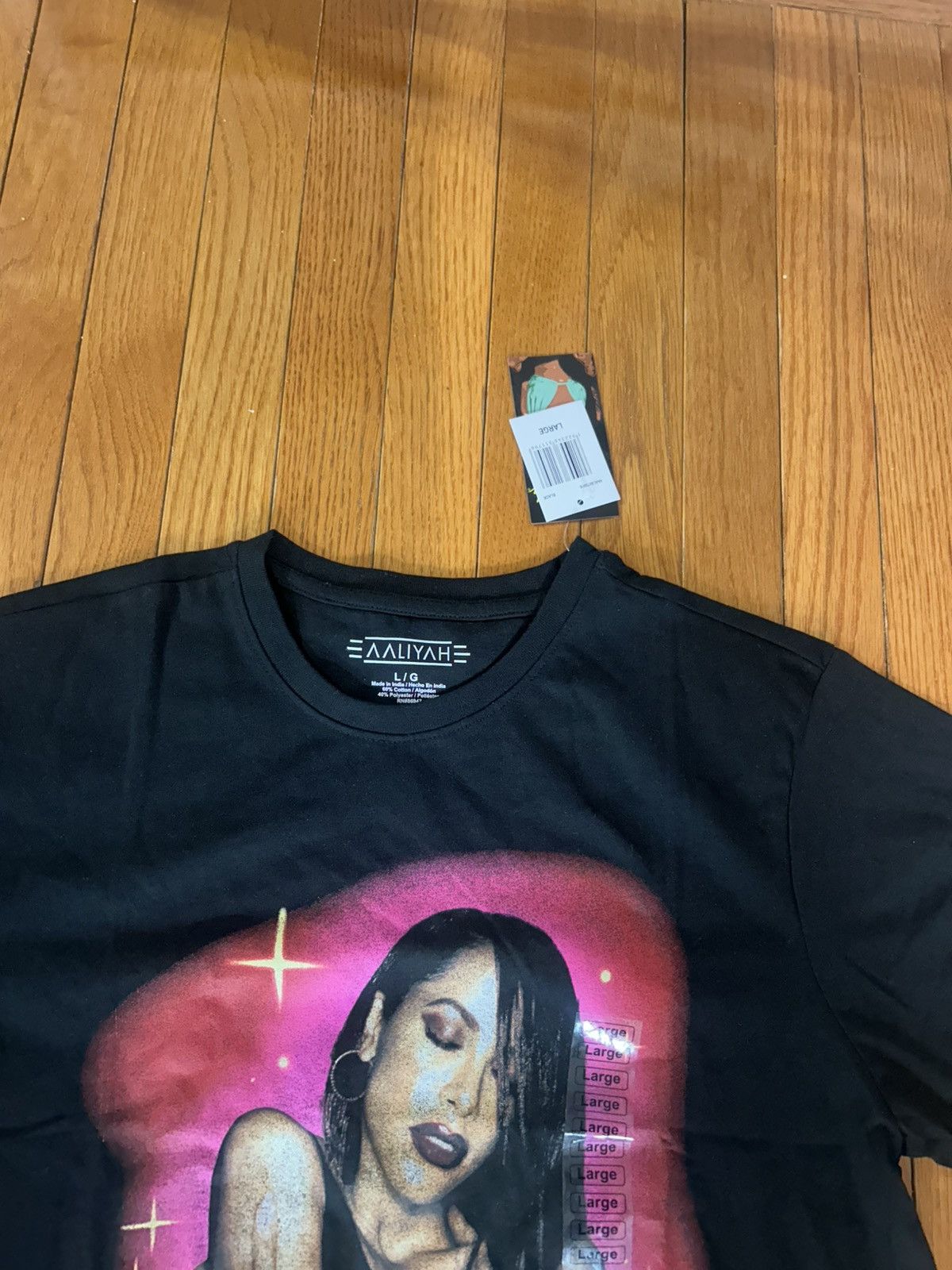 Vintage Aaliyah Vintage Tee Size US L / EU 52-54 / 3 - 6 Thumbnail