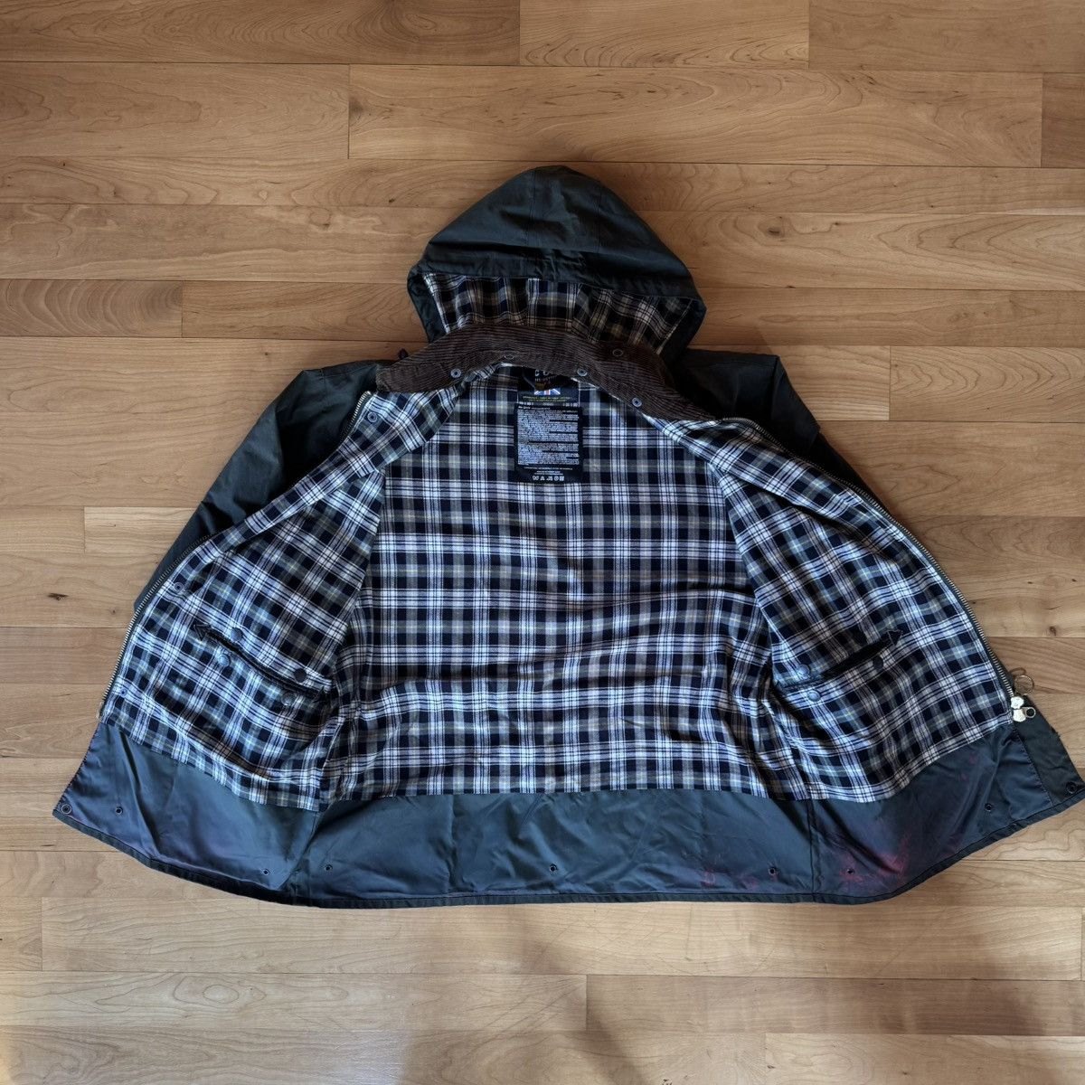 Orvis McOrvis Wachs-Wetterjacke Waxed Hunting Jacket Size US XL / EU 56 / 4 - 8 Thumbnail