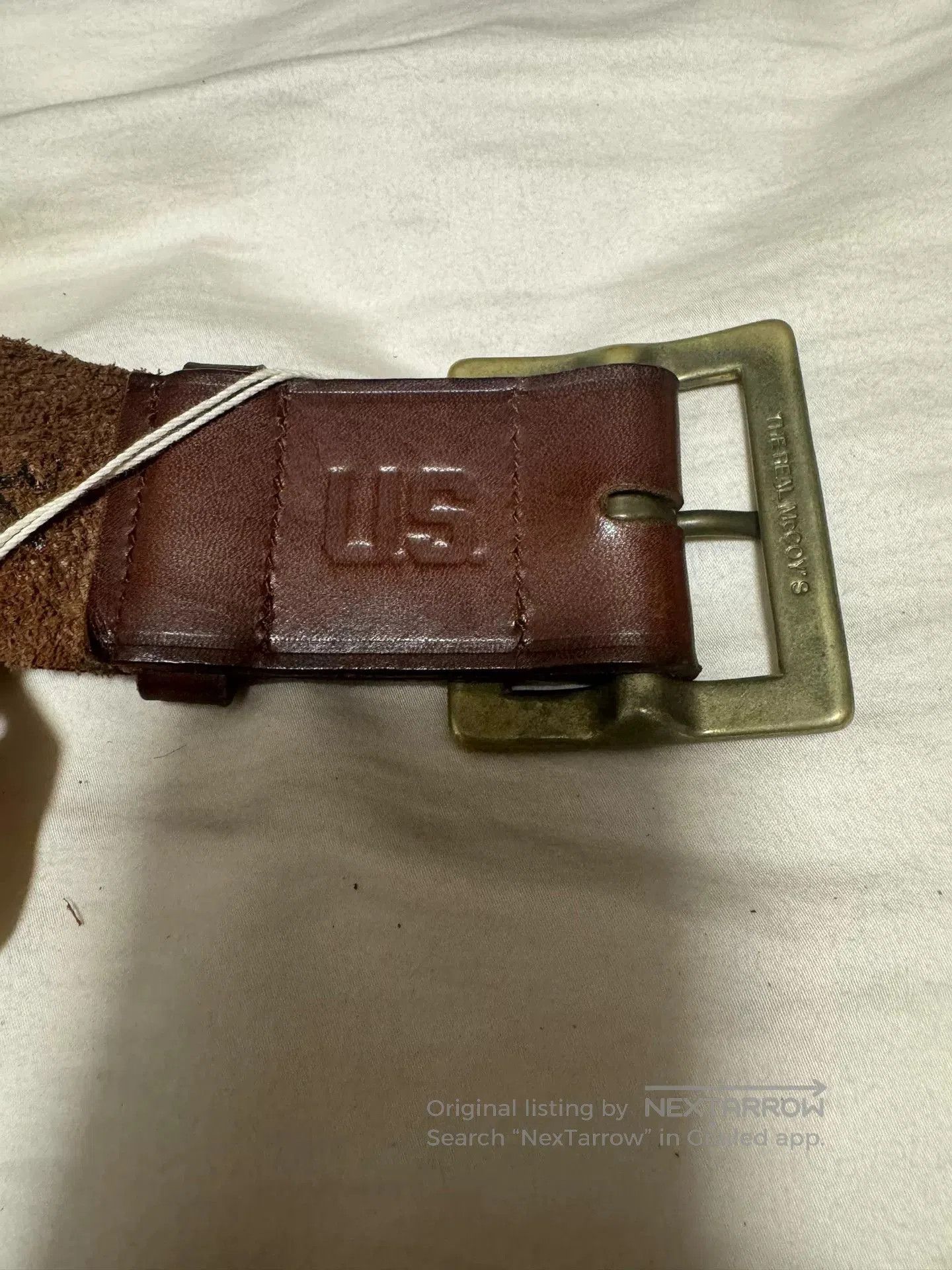 The Real McCoy's Real McCoy’s U.S. Army Garrison Belt. Size ONE SIZE - 3 Thumbnail