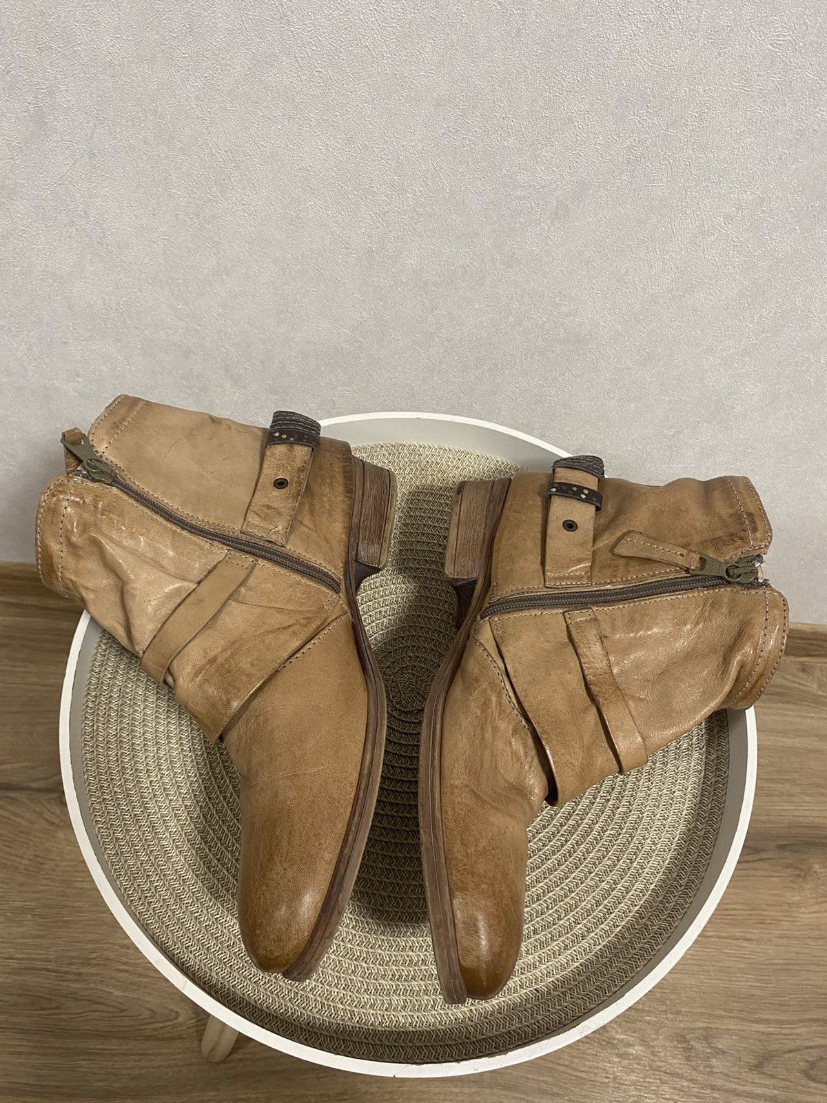 Other Vintage MJUS Avantgarde Y2K Grange A.S.98 Style Boots ASH Size US 8 / EU 41 - 5 Thumbnail
