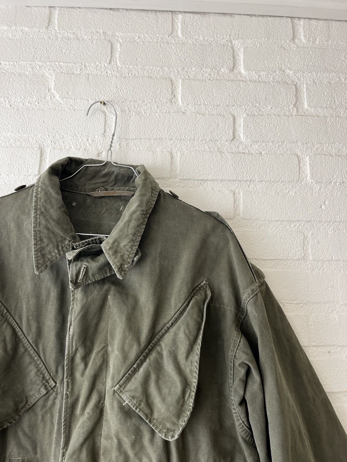 Vintage Vintage military army jacket 50s Size US M / EU 48-50 / 2 - 4 Thumbnail